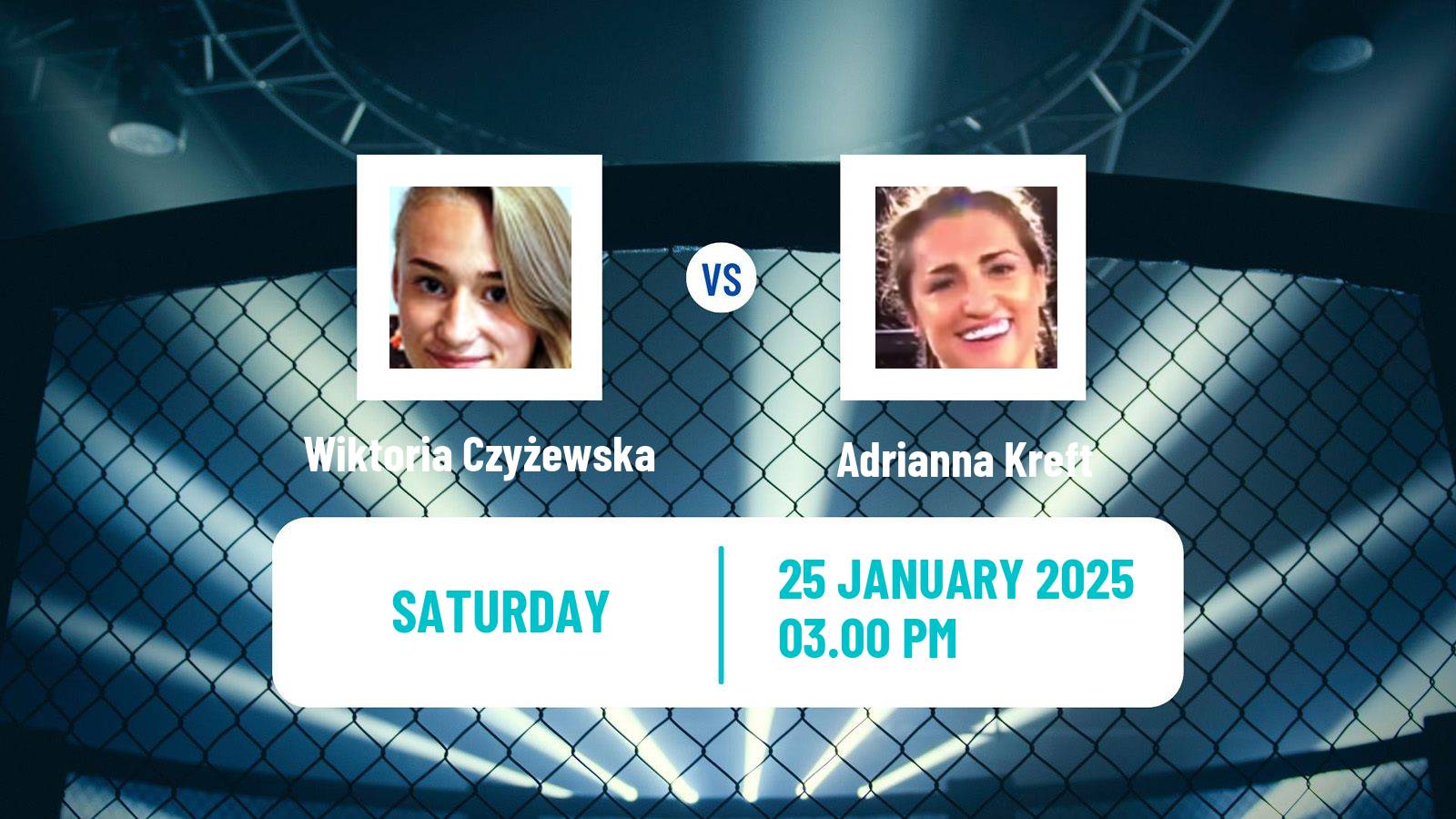 MMA Flyweight Ksw Women Wiktoria Czyżewska - Adrianna Kreft