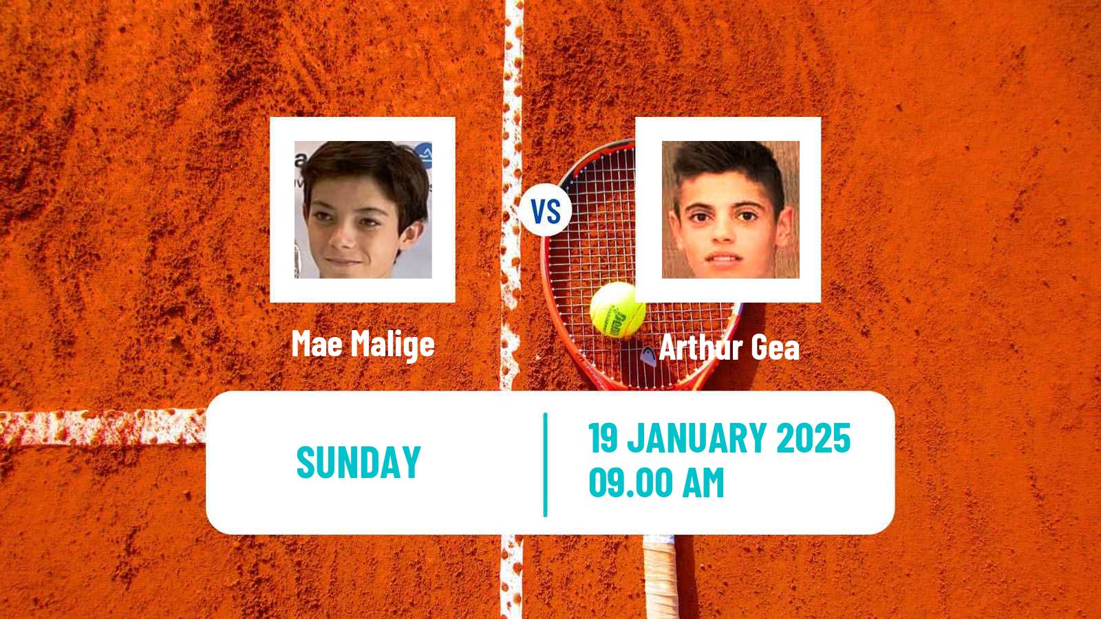 Tennis ITF M15 Bressuire Men Mae Malige - Arthur Gea