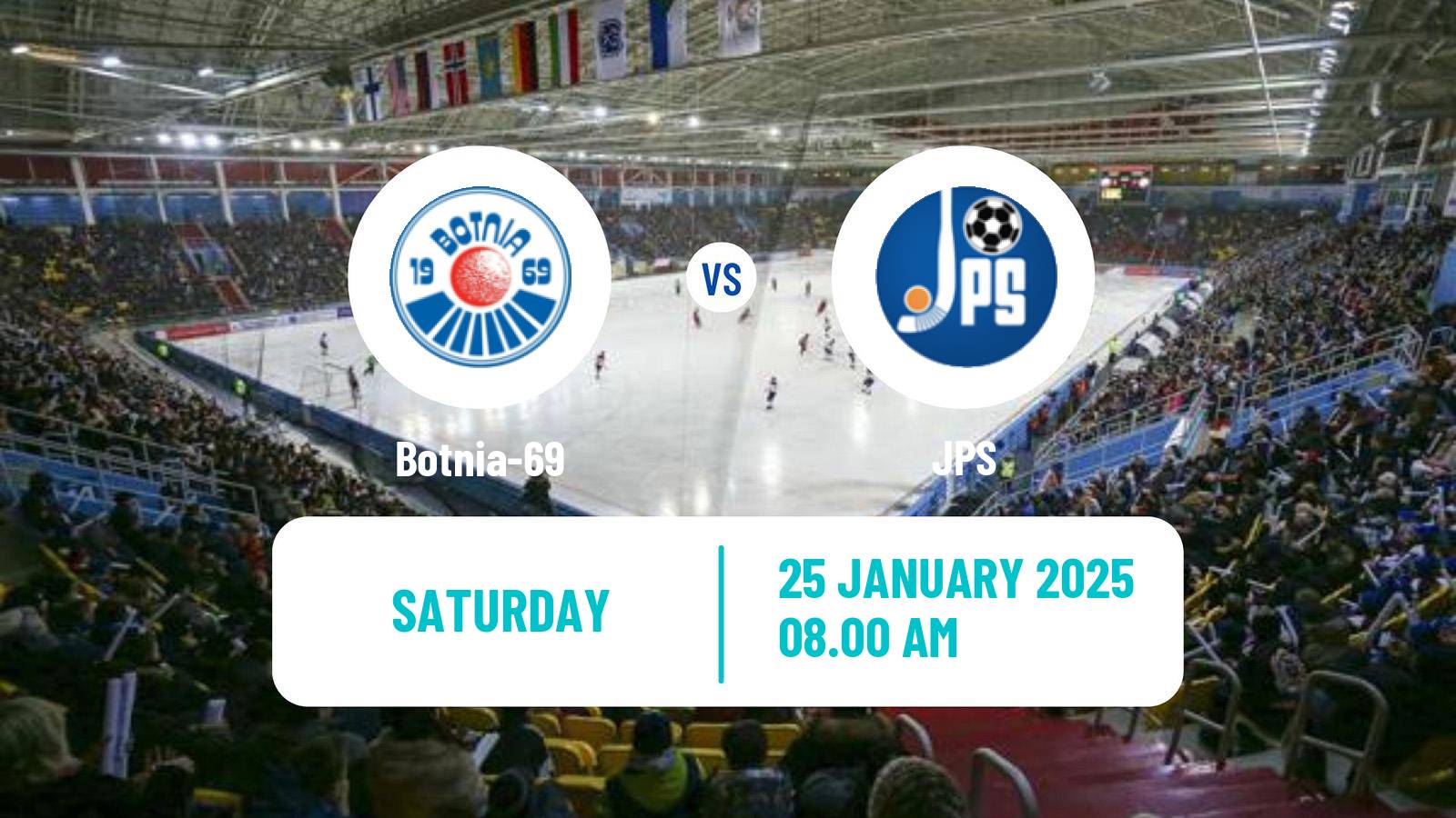 Bandy Finnish Bandyliiga Botnia-69 - JPS