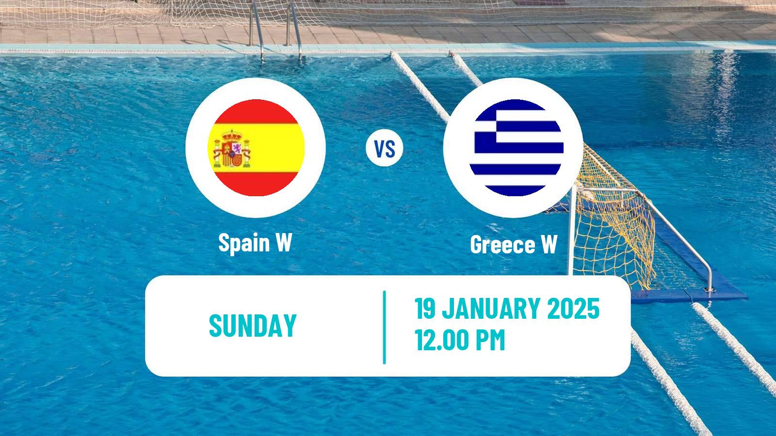 Water polo World Cup Water Polo Women Spain W - Greece W