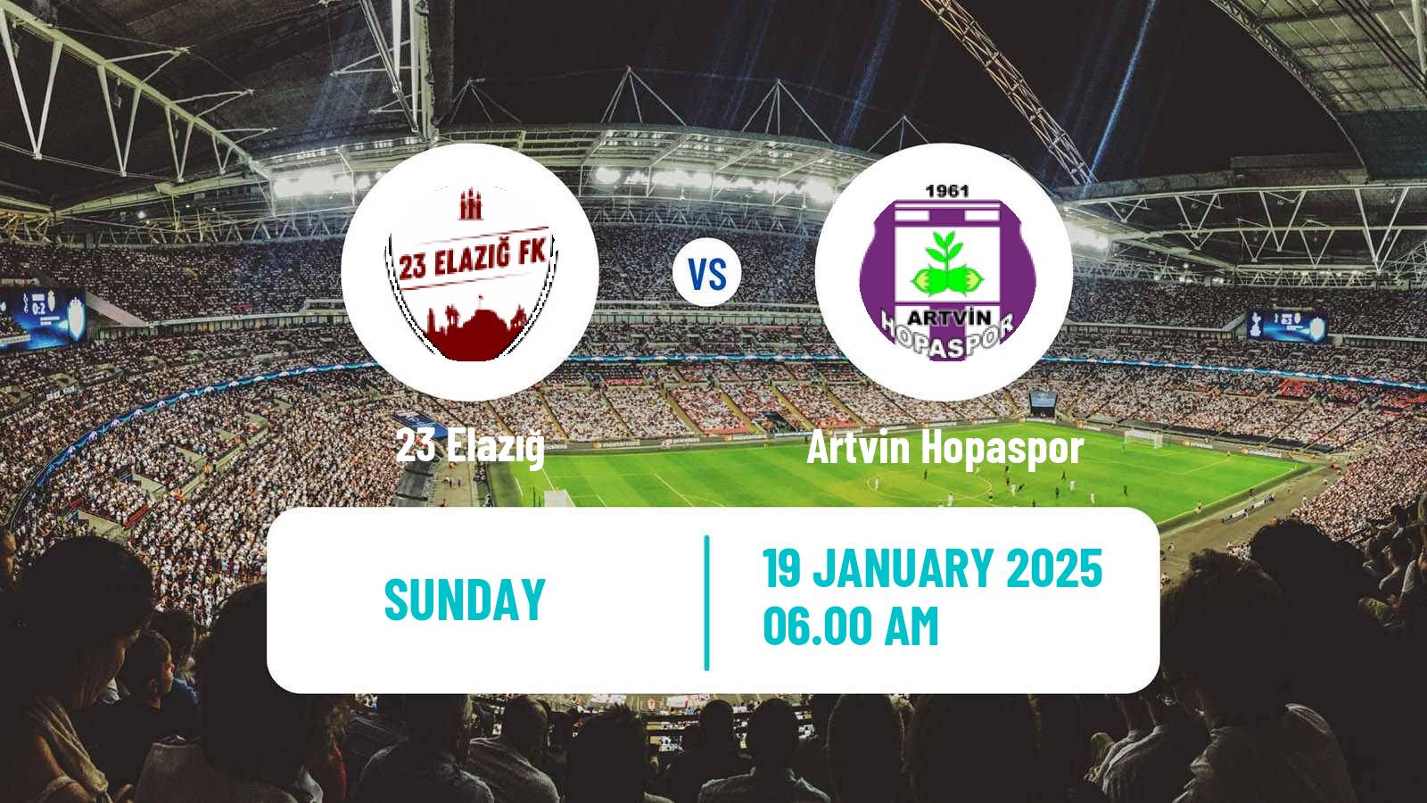 Soccer Turkish 3 Lig Group 1 23 Elazığ - Artvin Hopaspor