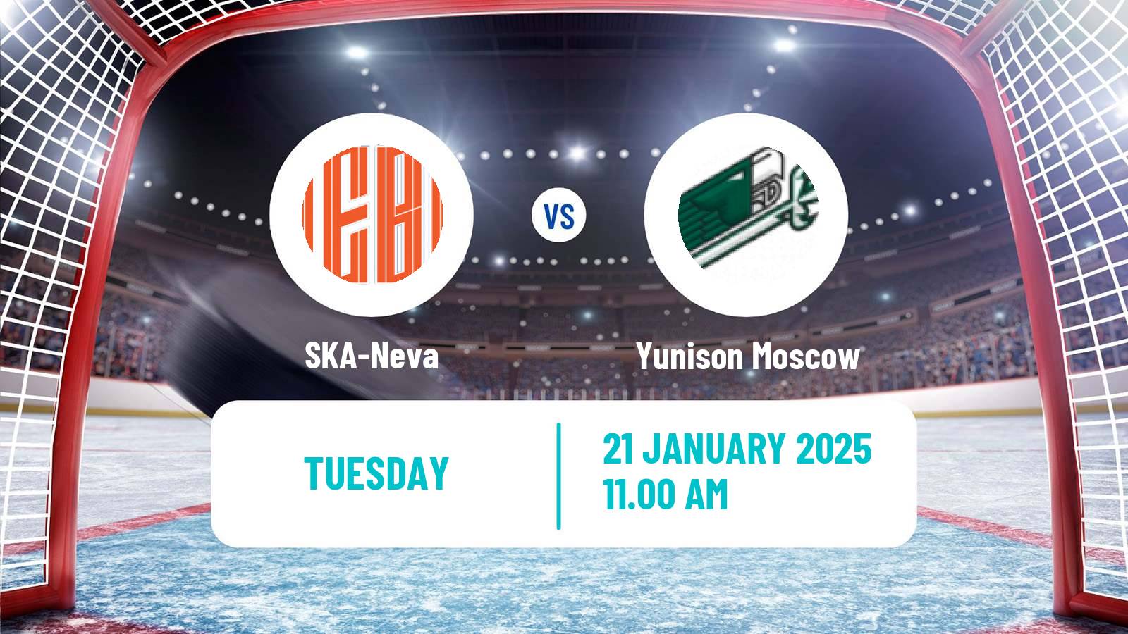 Hockey VHL SKA-Neva - Yunison Moscow