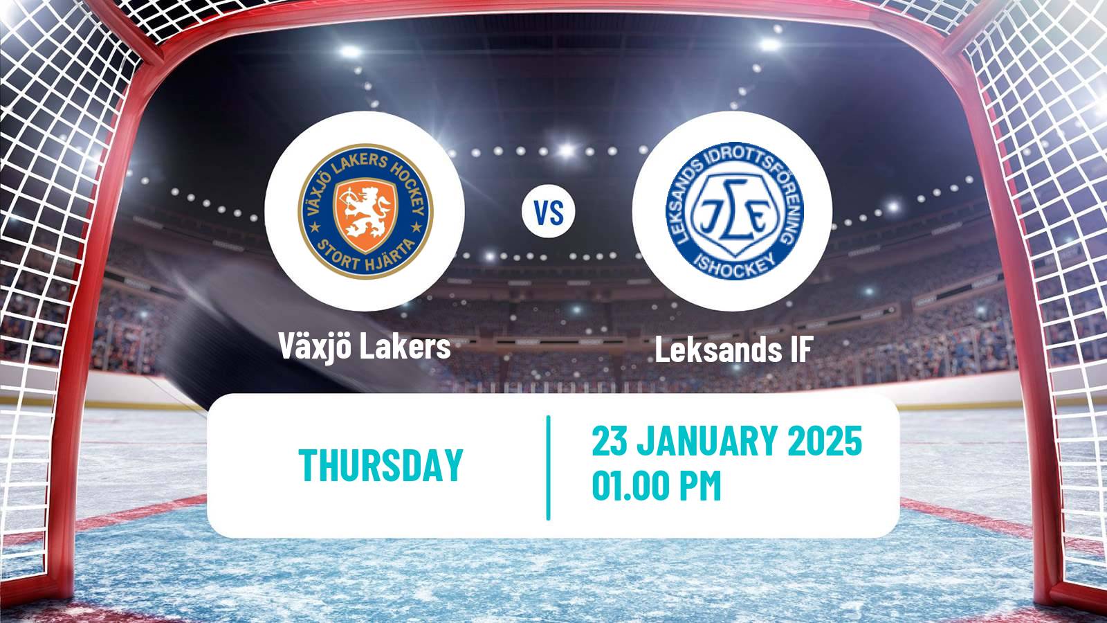 Hockey SHL Växjö Lakers - Leksand