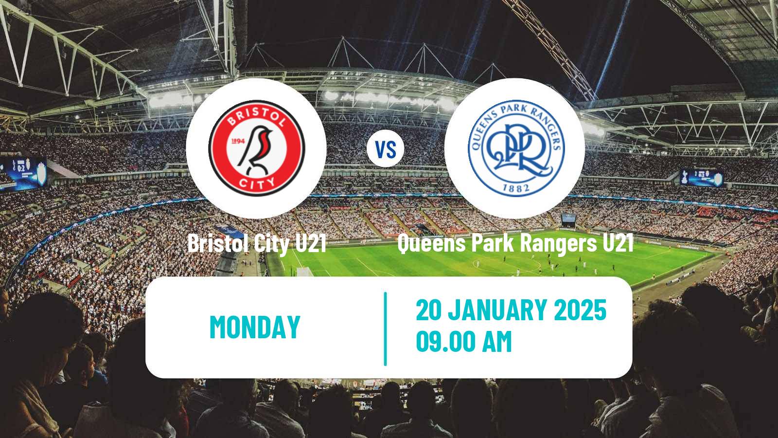 Soccer English Professional Development League Bristol City U21 - Queens Park Rangers U21