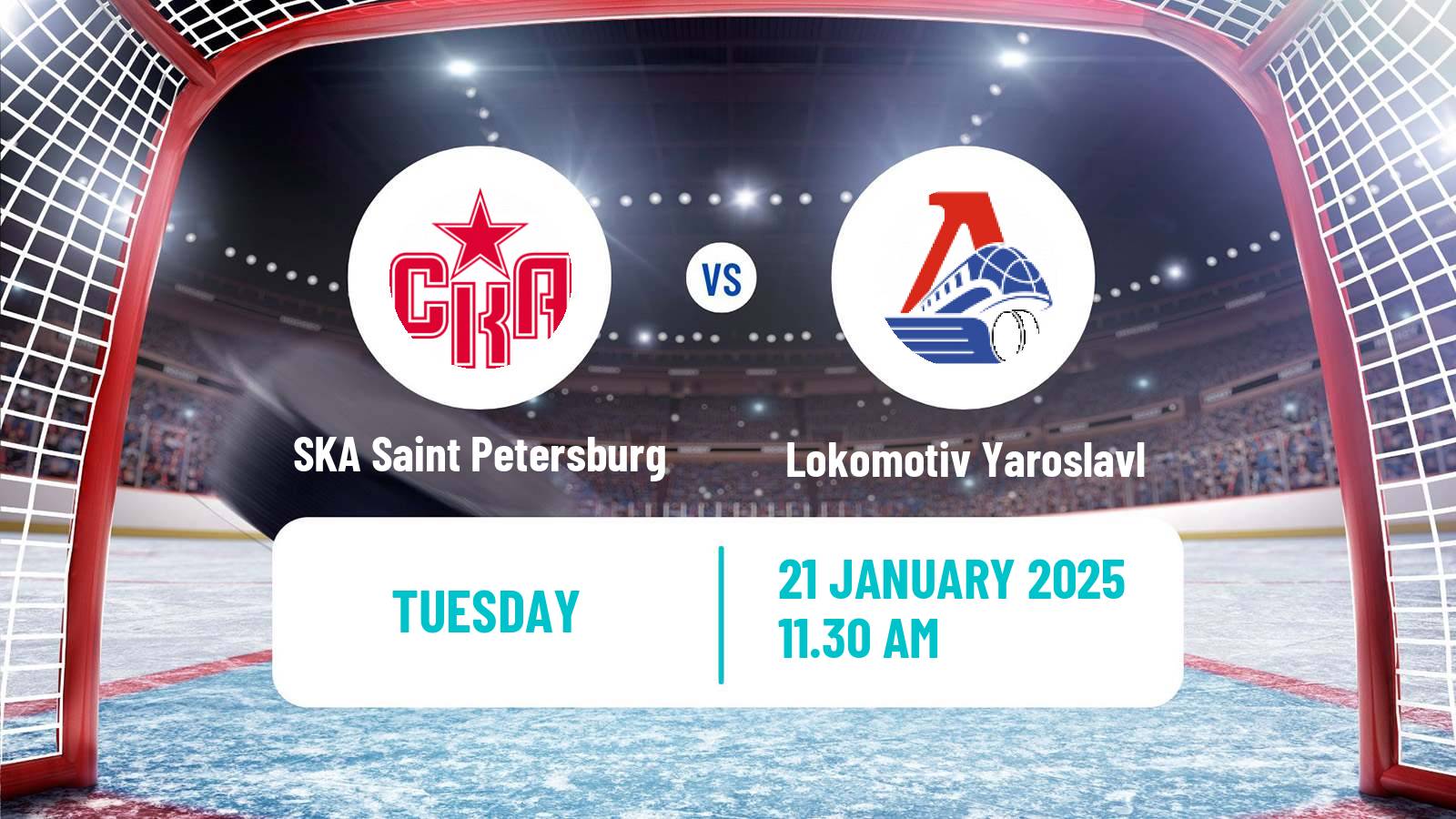 Hockey KHL SKA Saint Petersburg - Lokomotiv Yaroslavl