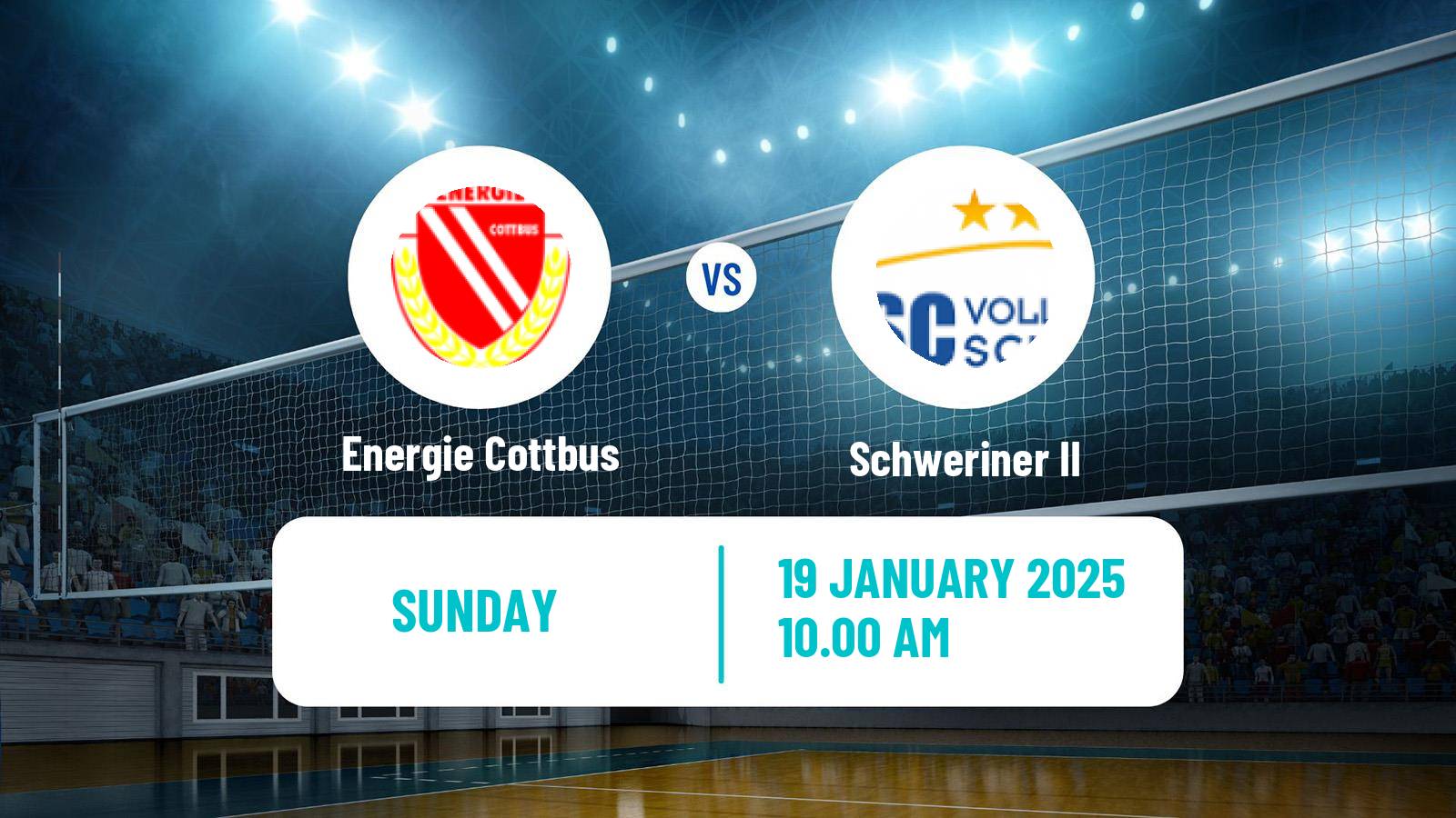 Volleyball German 2 Bundesliga North Volleyball Women Energie Cottbus - Schweriner II