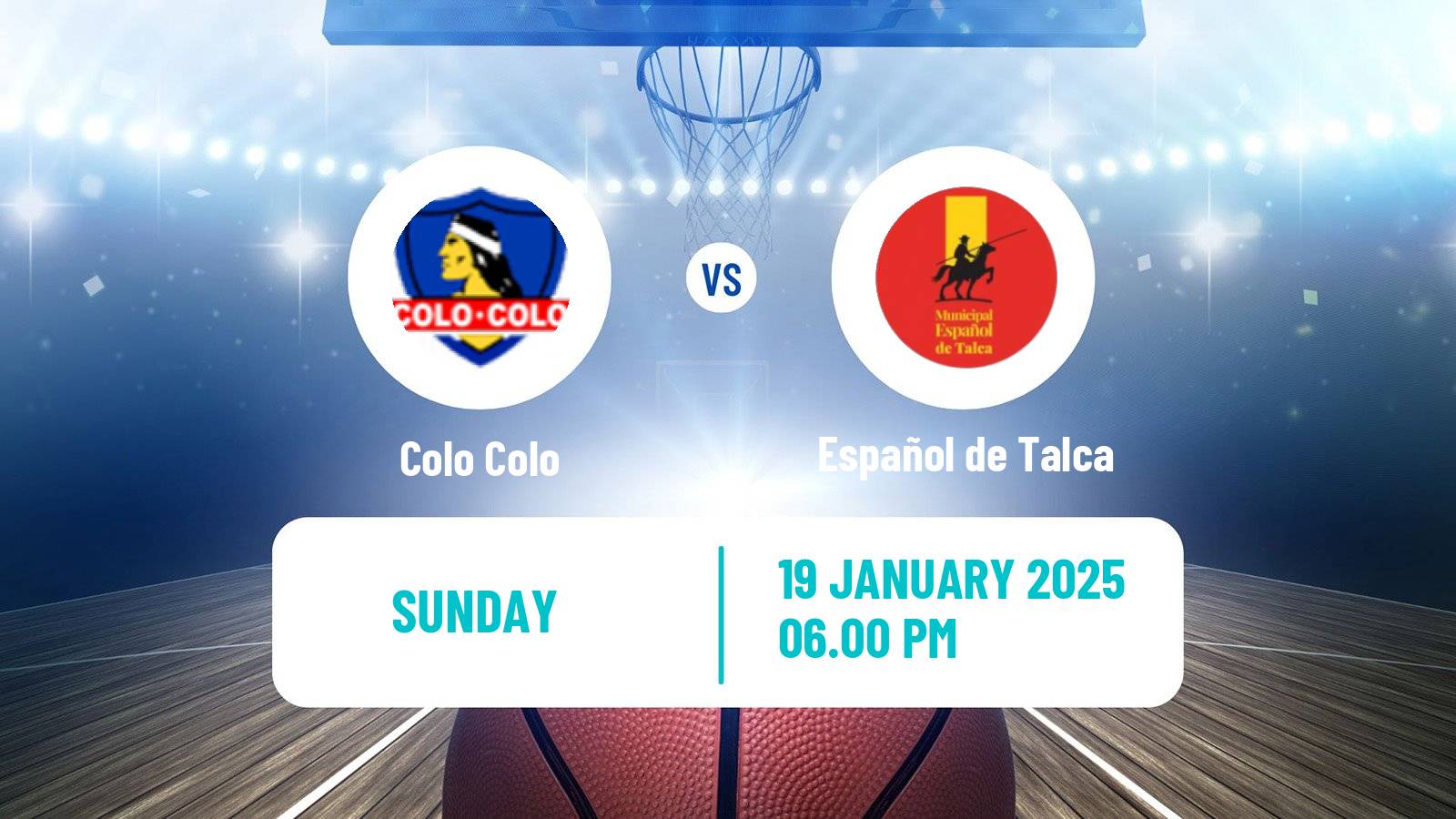 Basketball Chilean LNB Colo Colo - Español de Talca