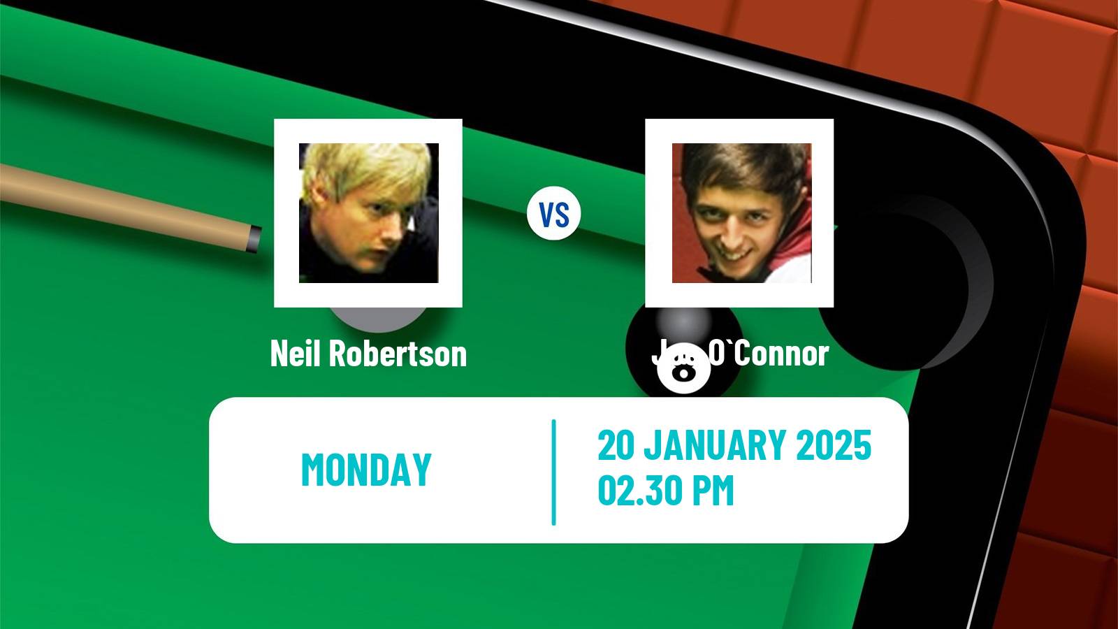 Snooker Championship League Neil Robertson - Joe O`Connor