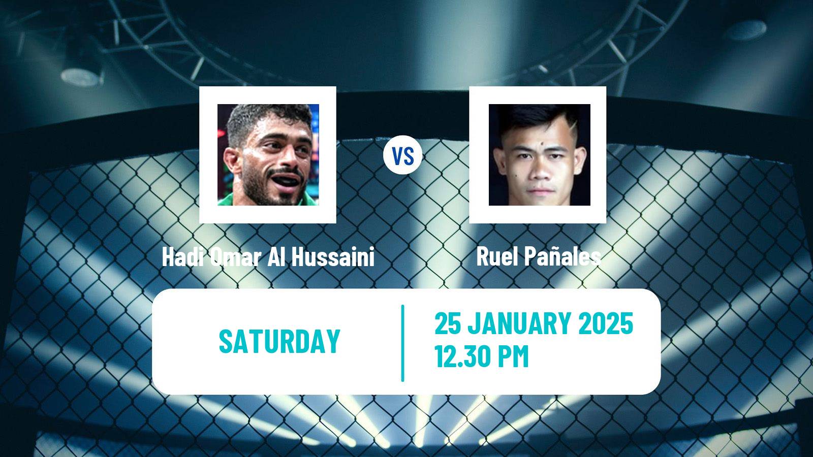 MMA Flyweight Bellator Men Hadi Omar Al Hussaini - Ruel Pañales