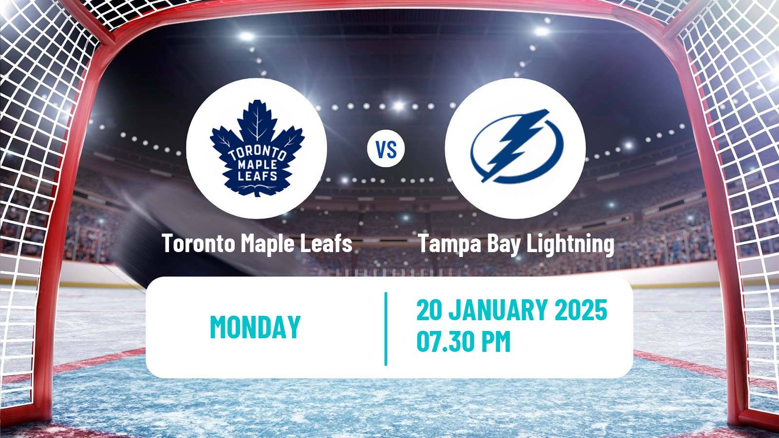 Hockey NHL Toronto Maple Leafs - Tampa Bay Lightning