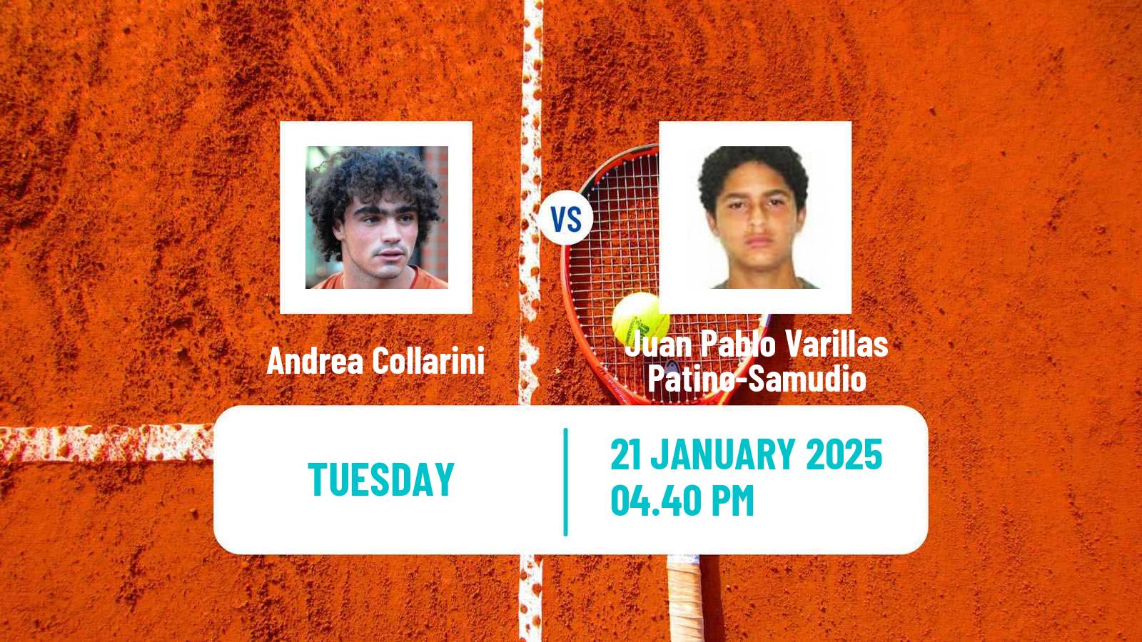 Tennis Punta Del Este Challenger Men Andrea Collarini - Juan Pablo Varillas Patino-Samudio