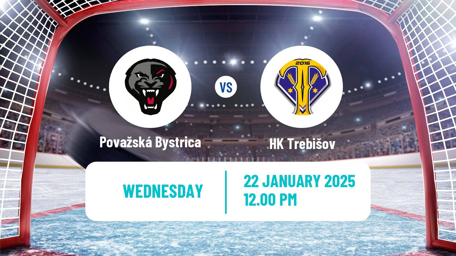 Hockey Slovak 1 Liga Hockey Považská Bystrica - Trebišov