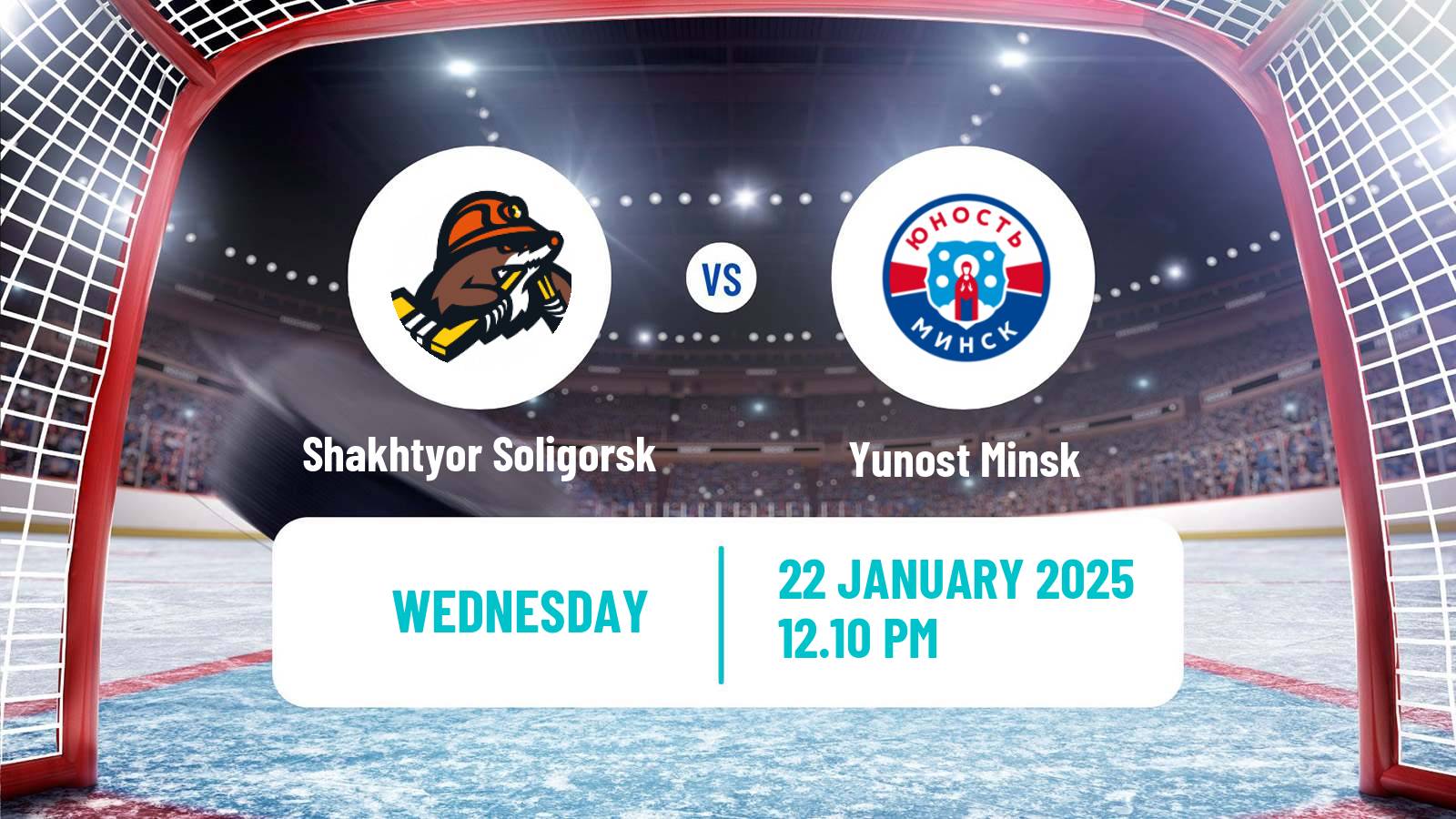 Hockey Belarusian Extraleague Shakhtyor Soligorsk - Yunost Minsk