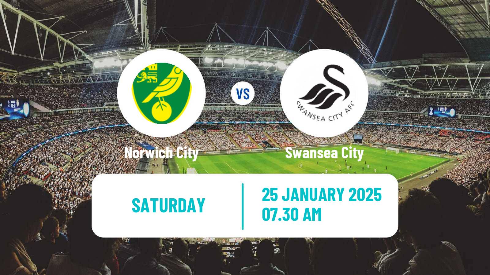 Soccer English League Championship Norwich City - Swansea City