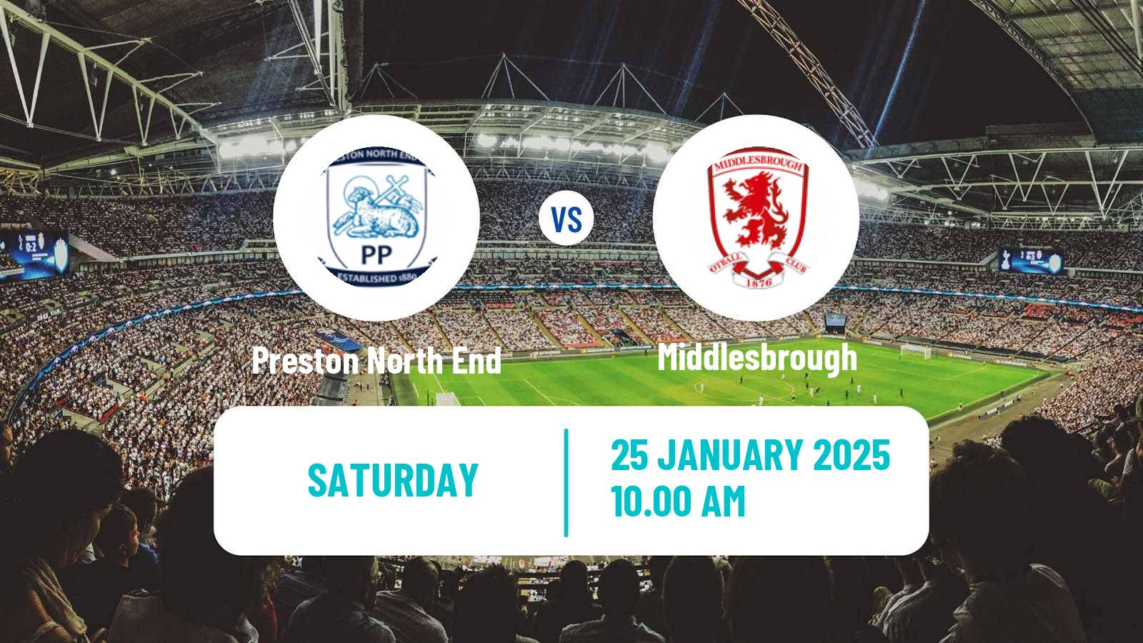 Soccer English League Championship Preston North End - Middlesbrough