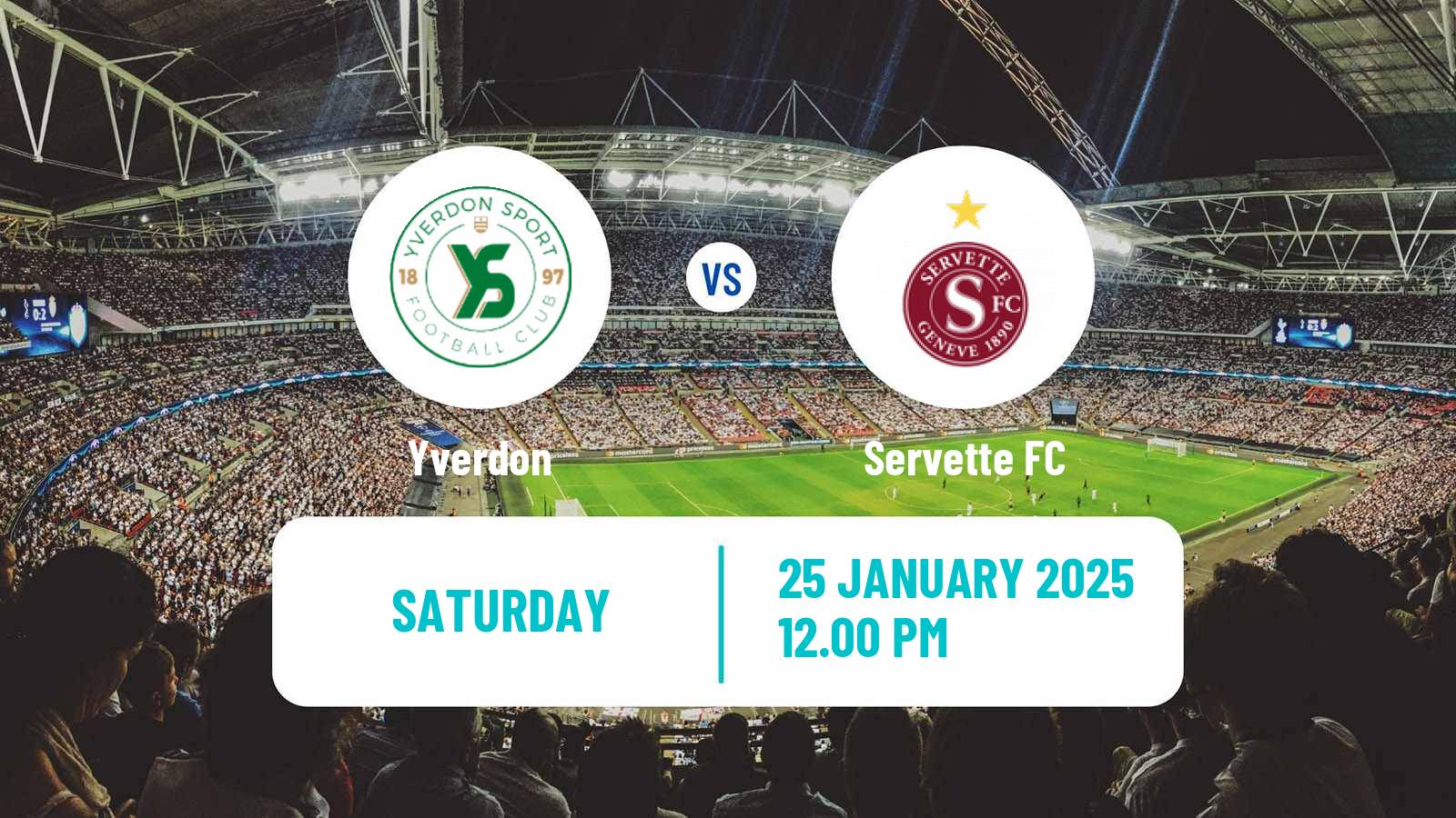 Soccer Swiss Super League Yverdon - Servette