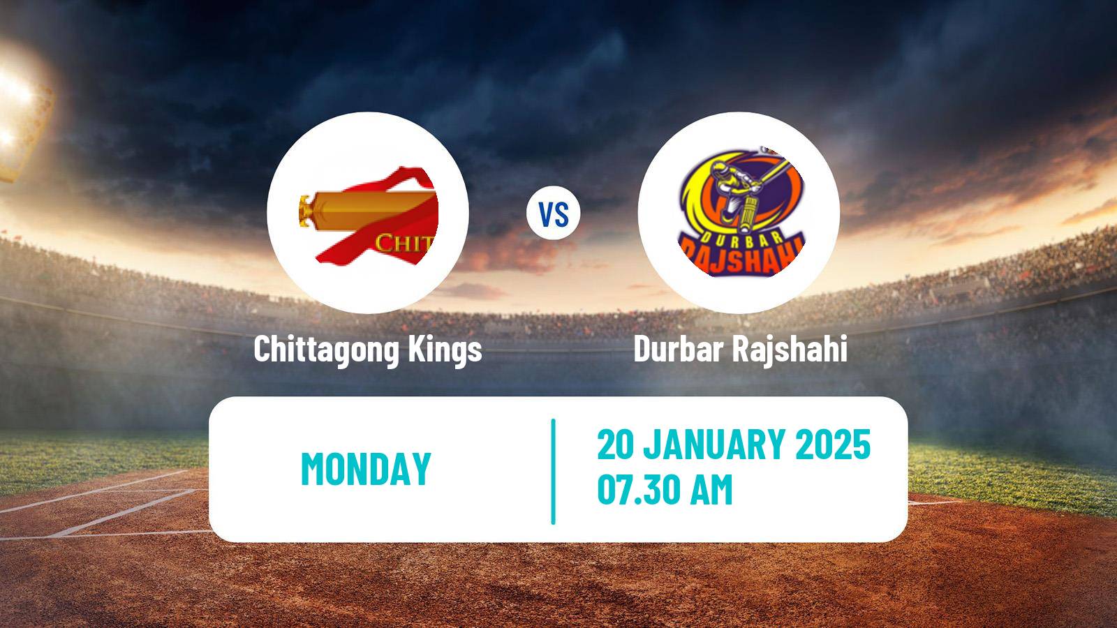 Cricket Bangladesh Premier League Cricket Chittagong Kings - Durbar Rajshahi