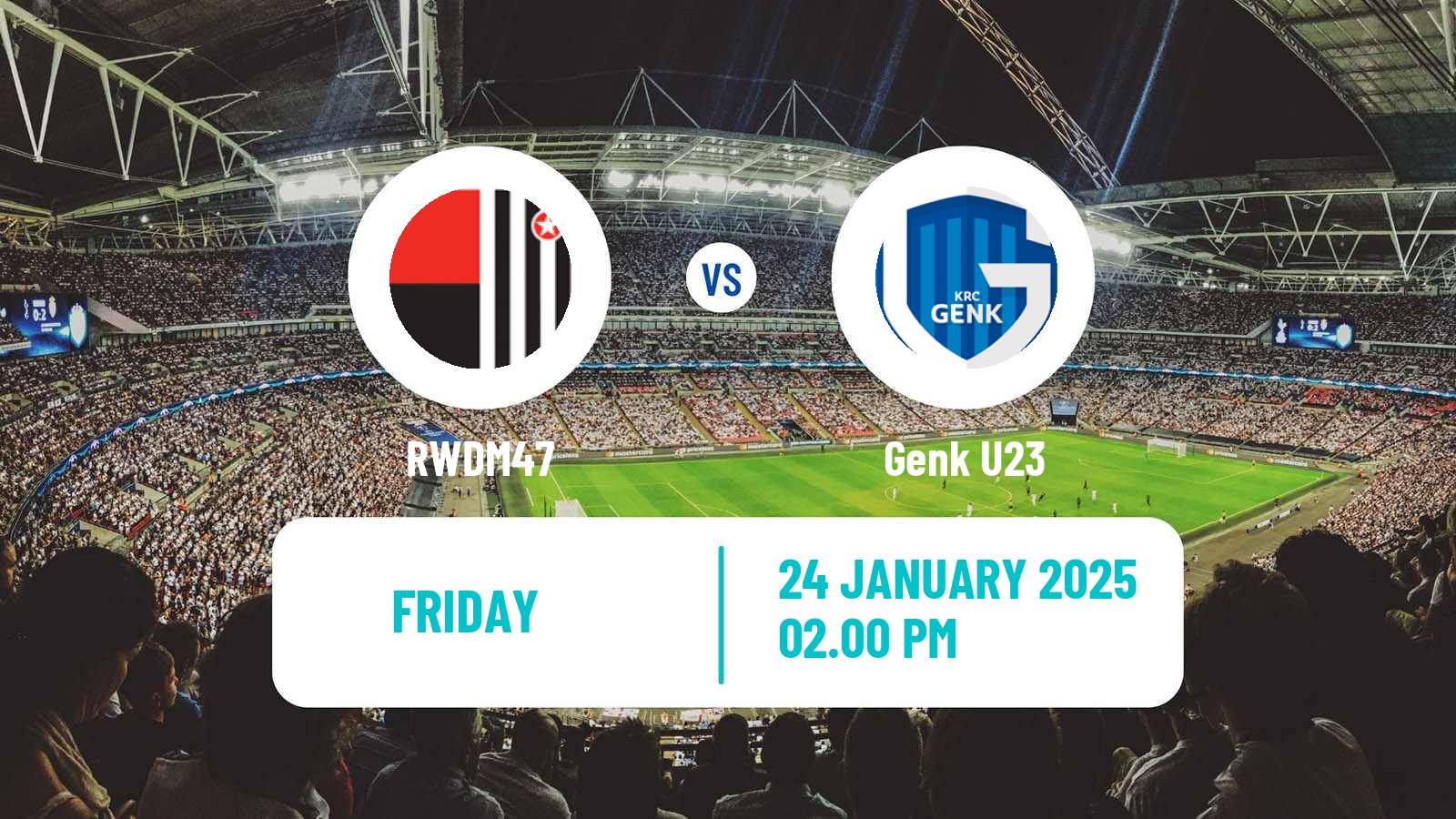 Soccer Belgian Сhallenger Pro League RWDM47 - Genk U23