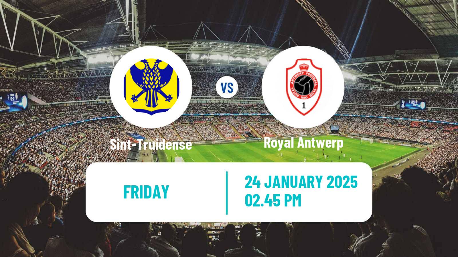 Soccer Belgian Jupiler Pro League Sint-Truidense - Royal Antwerp