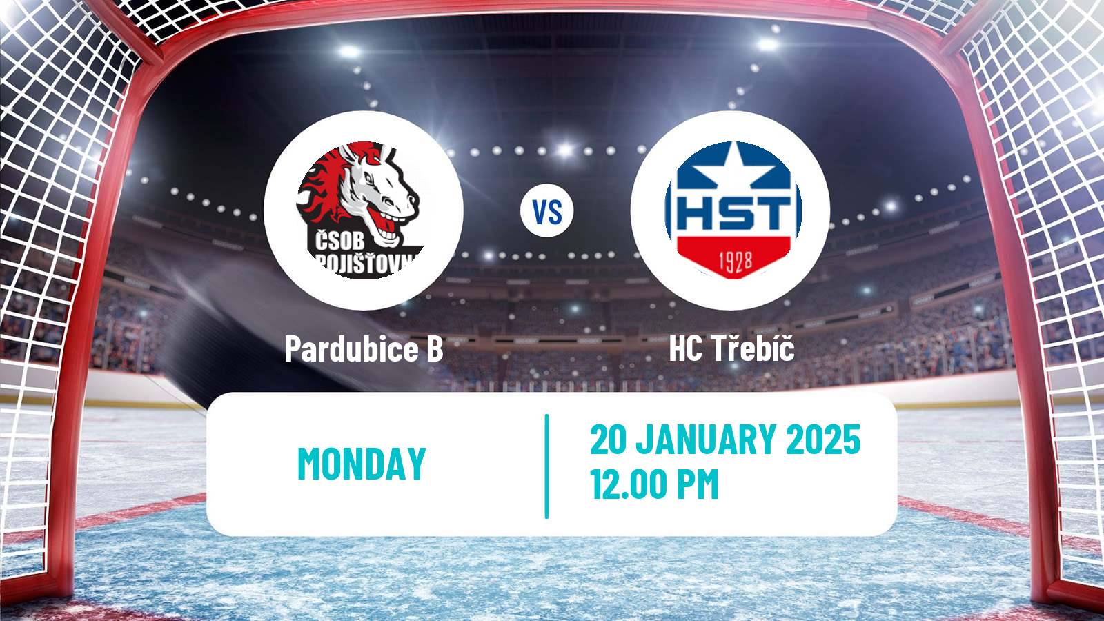 Hockey Czech Chance Liga Pardubice B - Třebíč