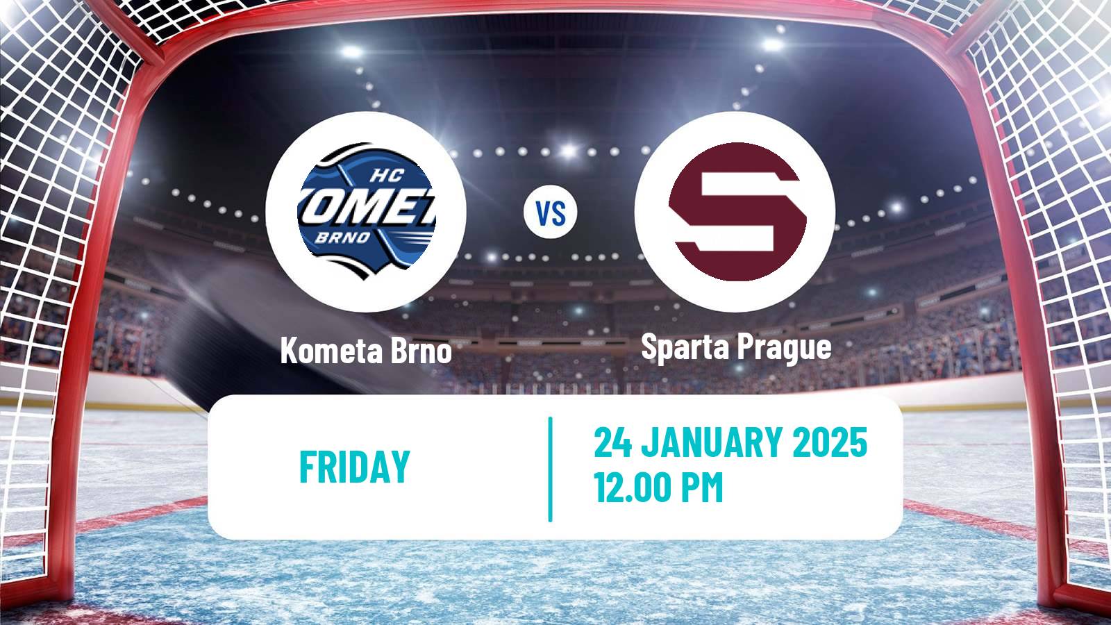 Hockey Czech Extraliga Kometa Brno - Sparta Prague