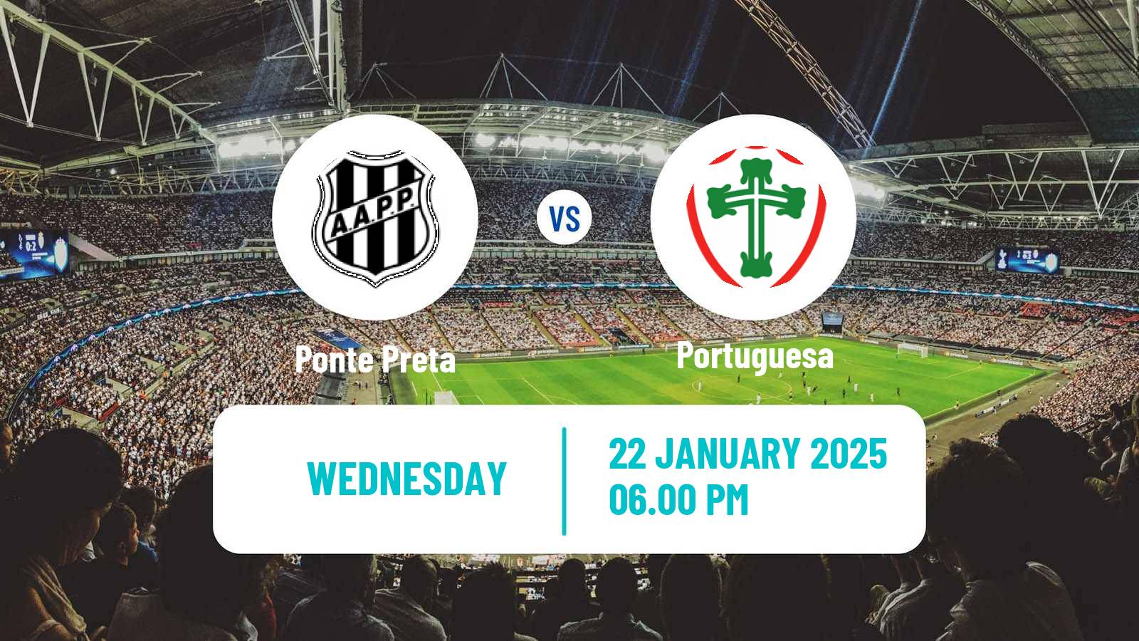 Soccer Brazilian Campeonato Paulista Ponte Preta - Portuguesa