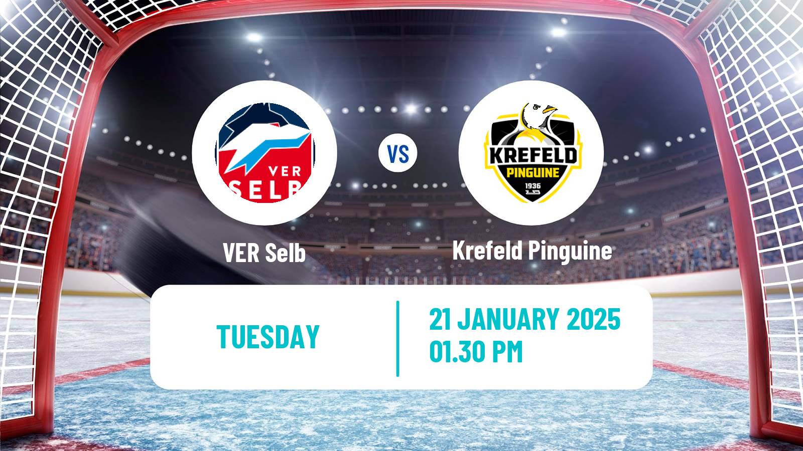 Hockey German DEL2 VER Selb - Krefeld Pinguine