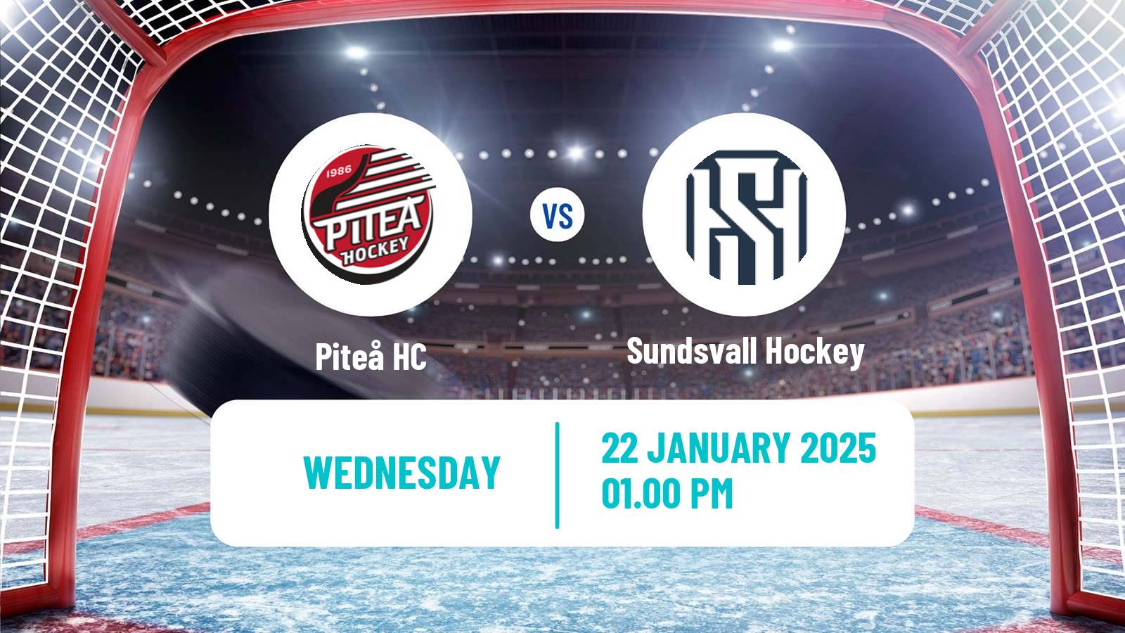 Hockey Swedish Hockey AllEttan Norra Piteå HC - Sundsvall Hockey