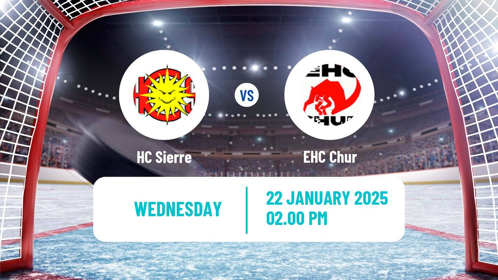 Hockey Swiss League Hockey Sierre - Chur