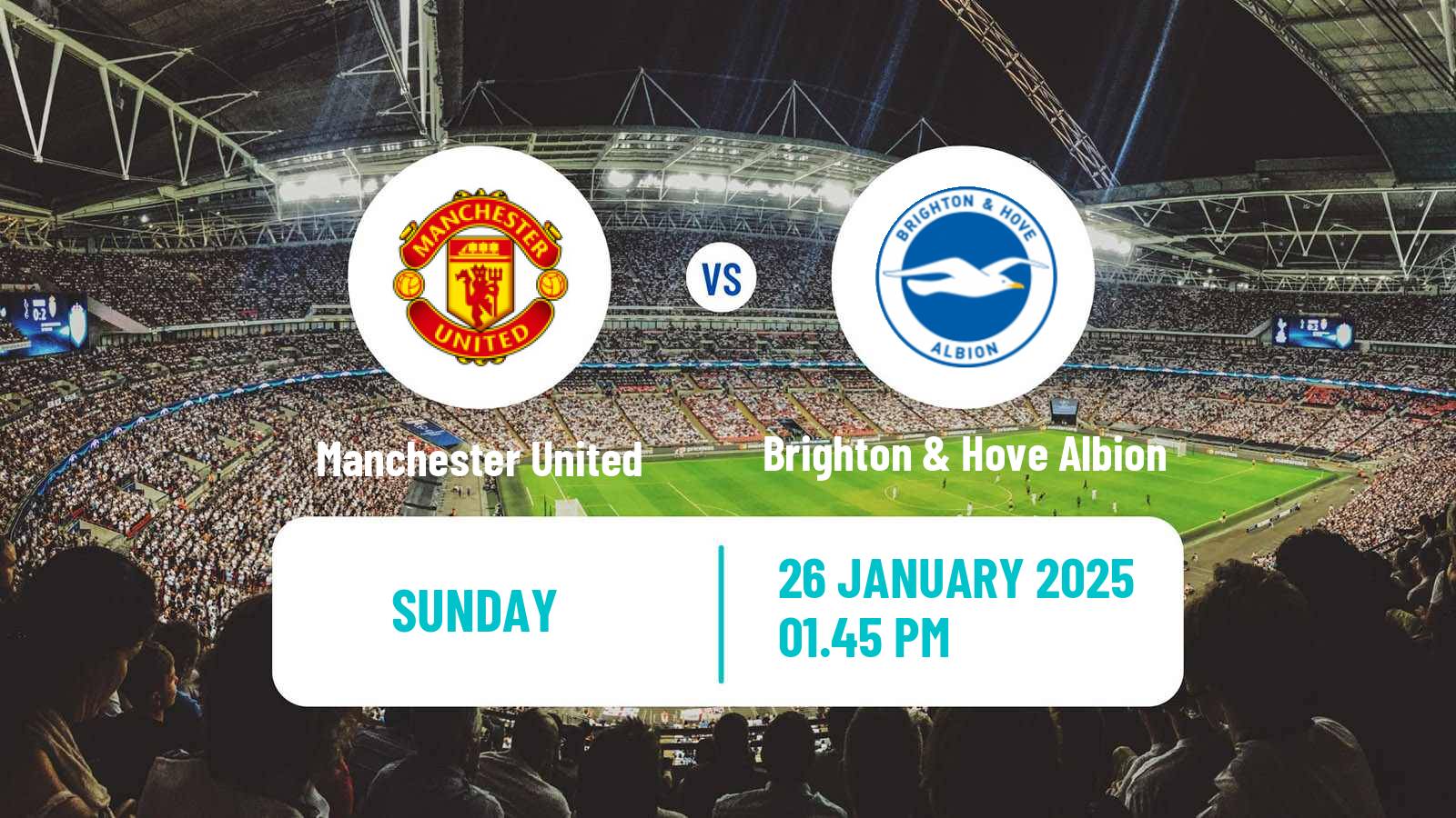 Soccer English WSL Manchester United - Brighton & Hove Albion