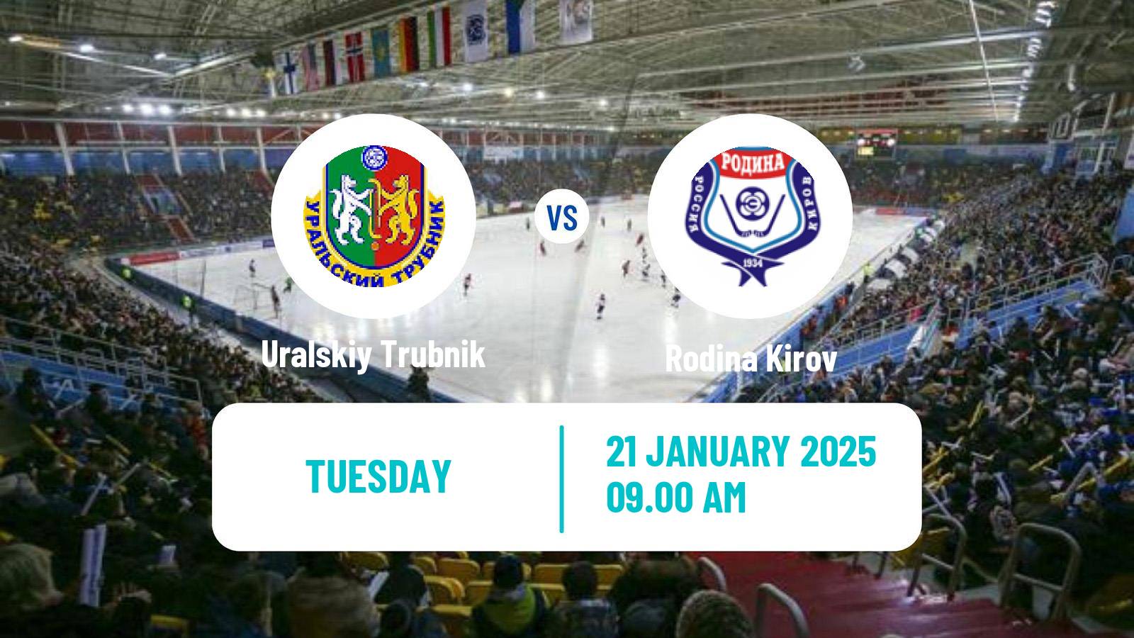 Bandy Russian Super League Bandy Uralskiy Trubnik - Rodina