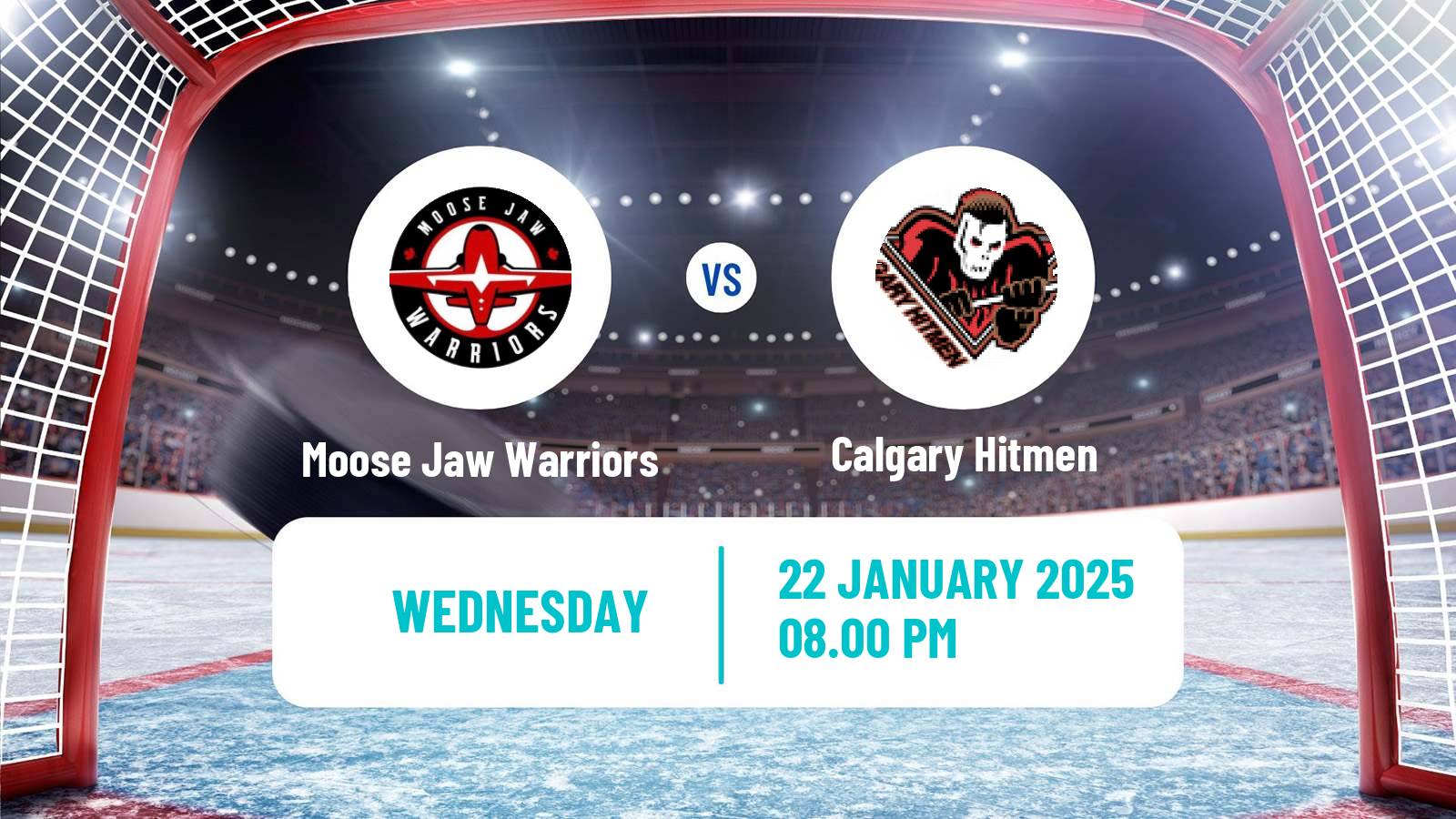 Hockey WHL Moose Jaw Warriors - Calgary Hitmen