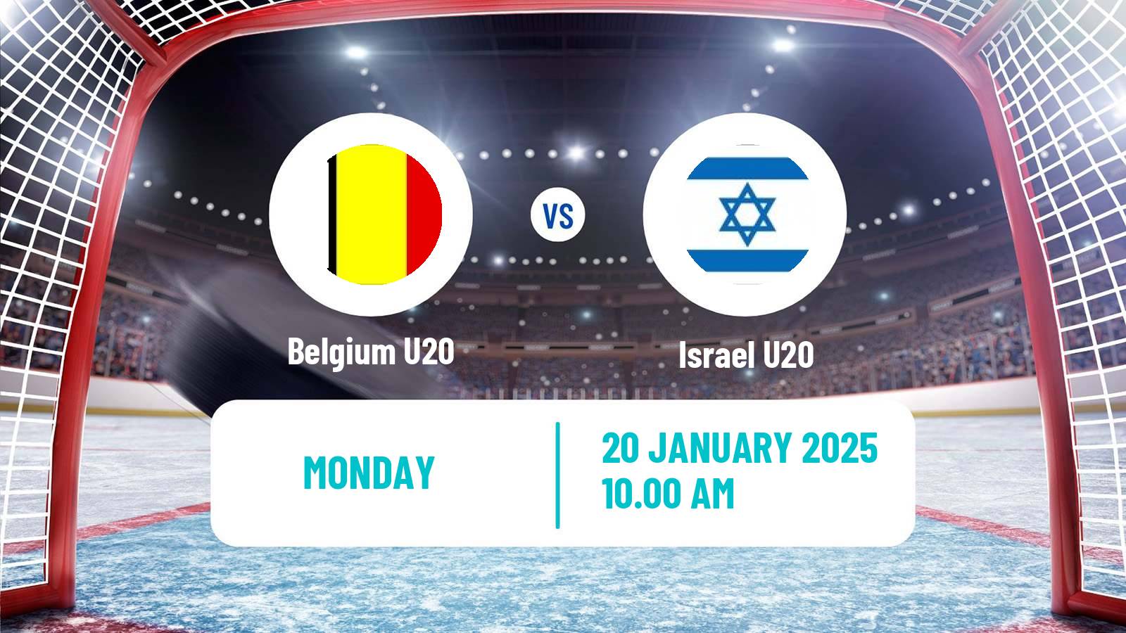 Hockey IIHF World U20 Championship IIB Belgium U20 - Israel U20