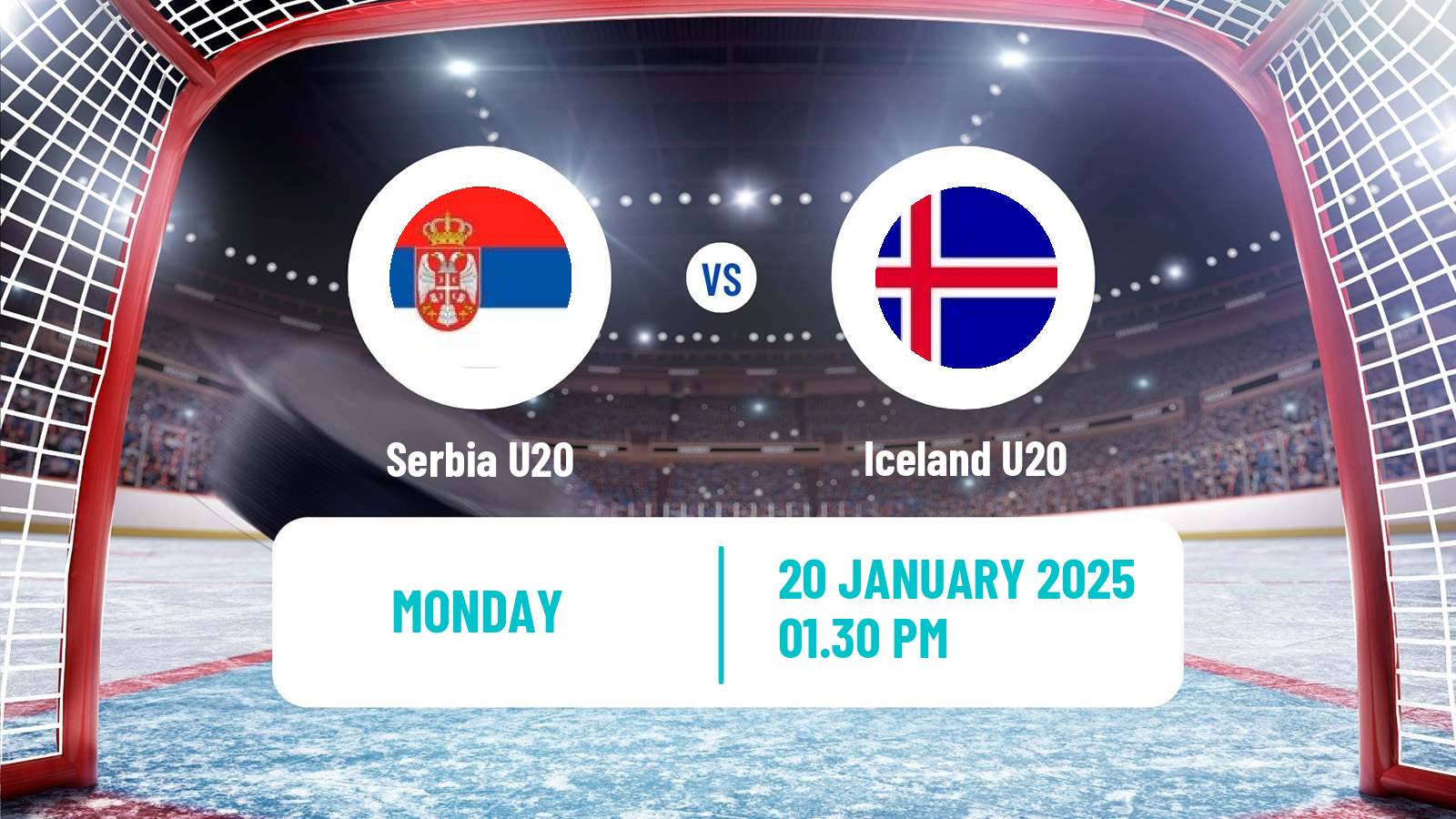 Hockey IIHF World U20 Championship IIB Serbia U20 - Iceland U20