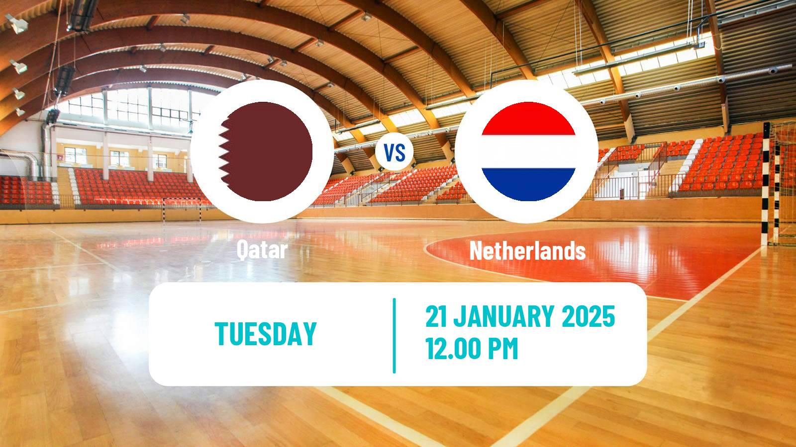 Handball Handball World Championship Qatar - Netherlands