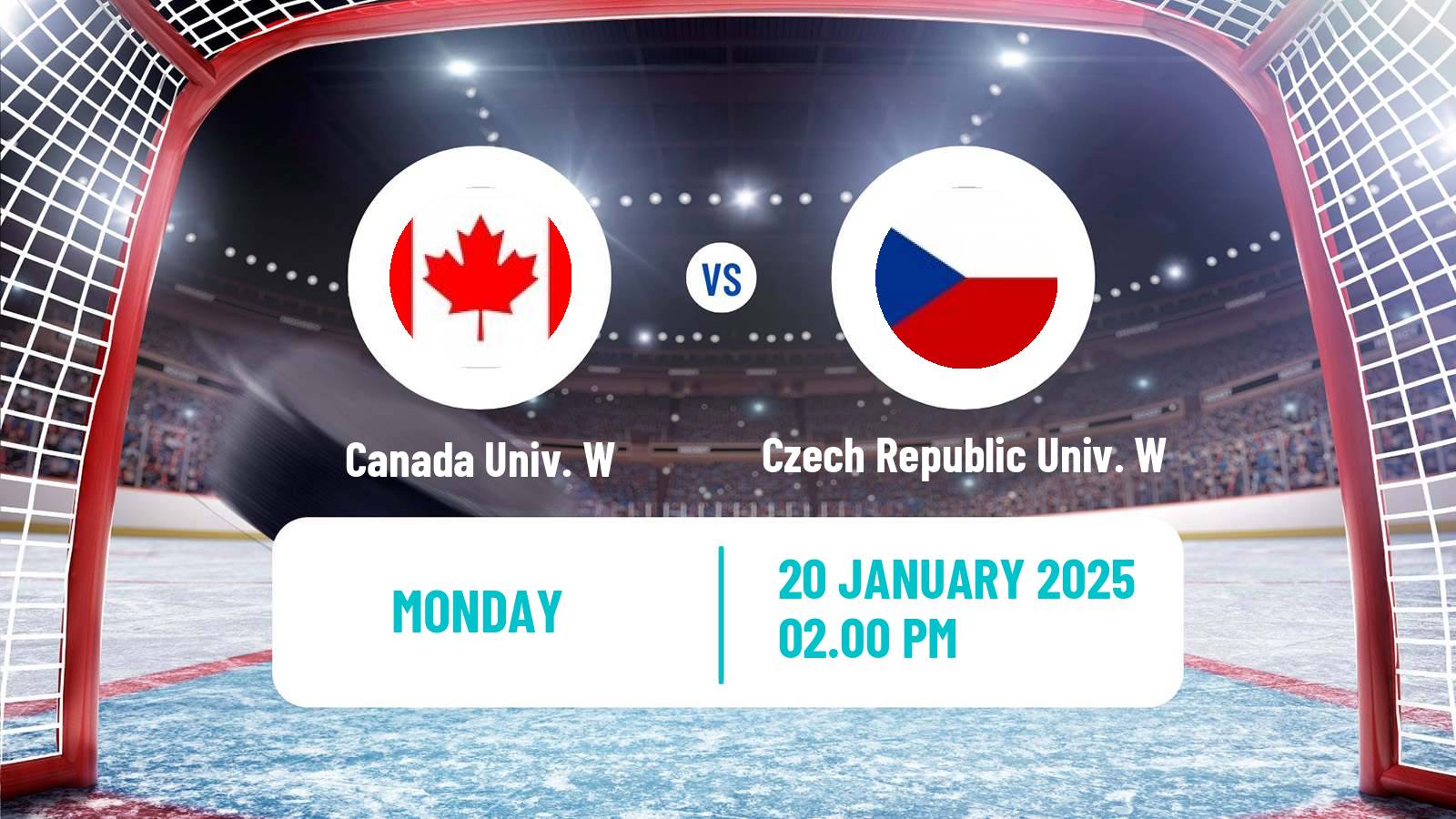 Hockey Universiade Hockey Women Canada Univ. W - Czech Republic Univ. W