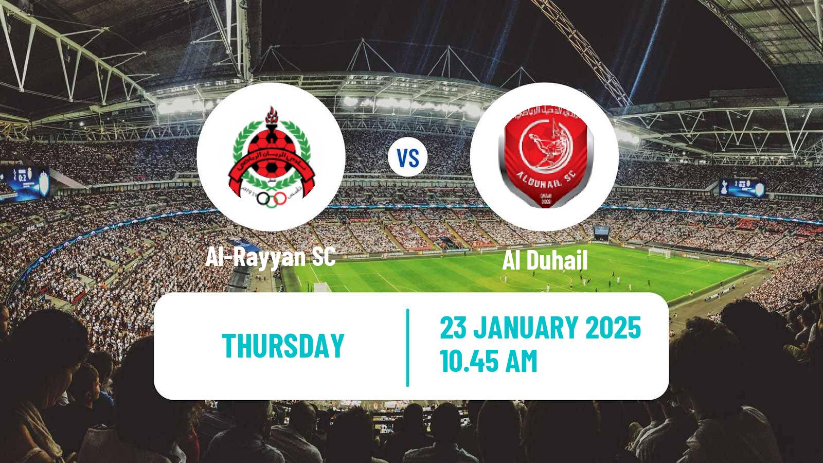 Soccer Qatar QSL Al-Rayyan - Al Duhail