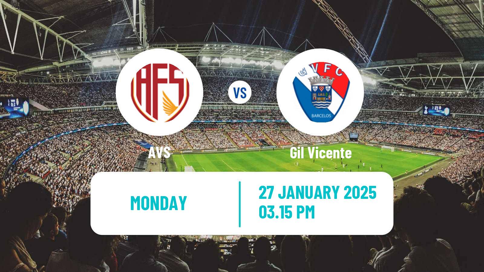 Soccer Liga Portugal AVS - Gil Vicente