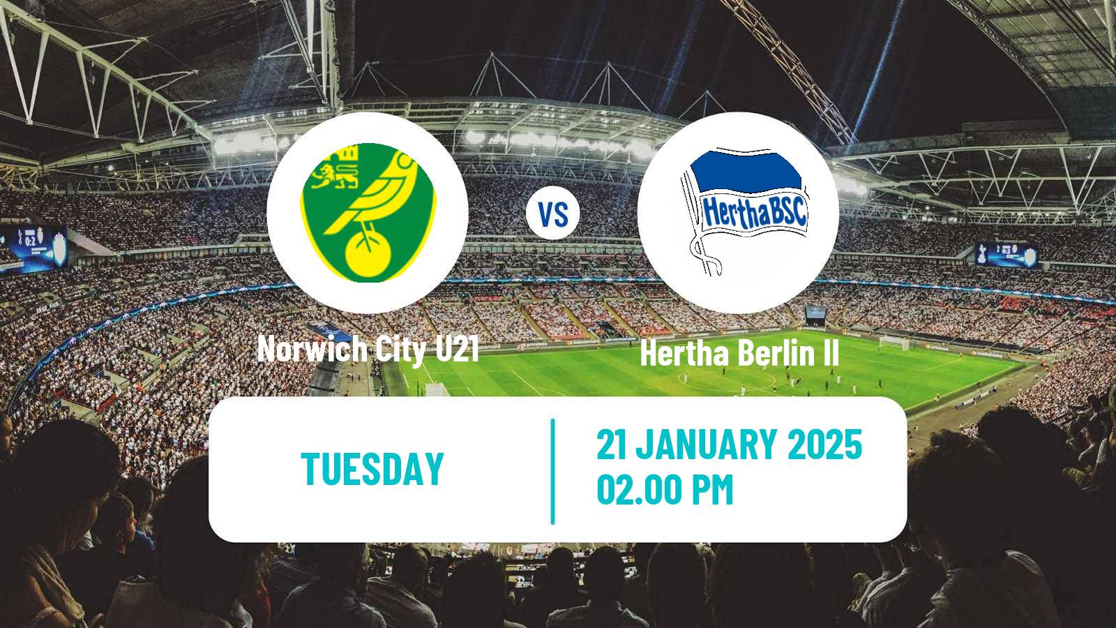 Soccer English Premier League International Cup Norwich City U21 - Hertha Berlin II