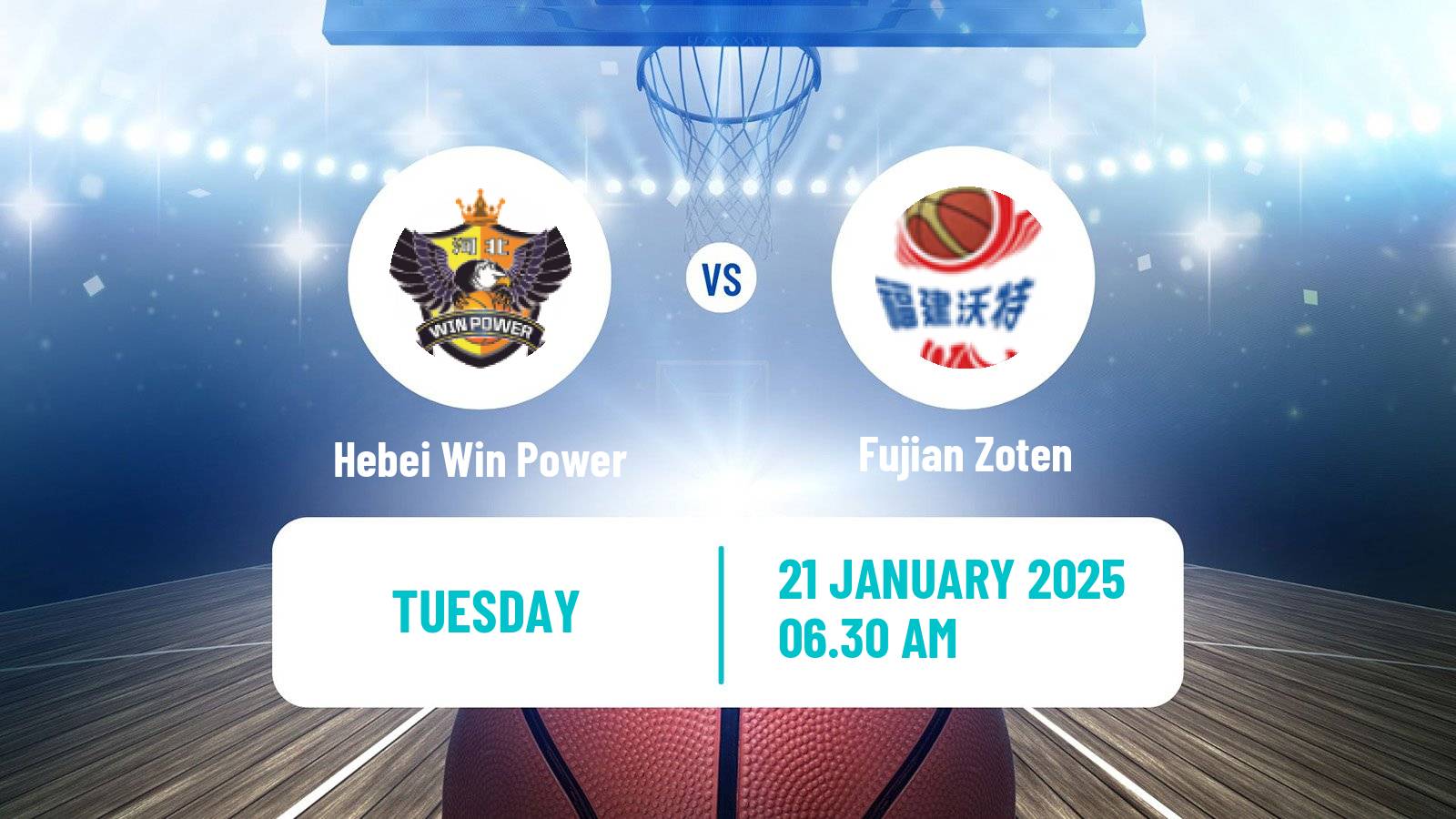 Basketball WCBA Hebei Win Power - Fujian Zoten