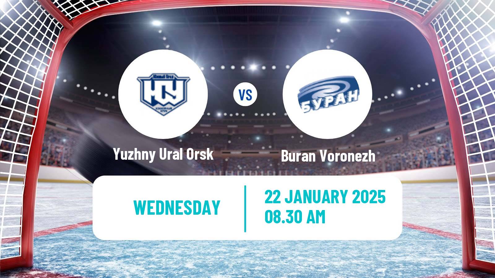 Hockey VHL Yuzhny Ural Orsk - Buran Voronezh