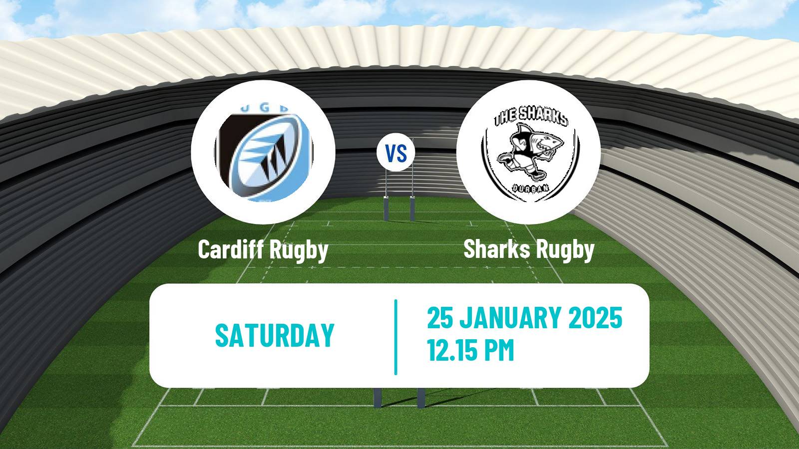 Rugby union United Rugby Championship Cardiff Rugby - Sharks