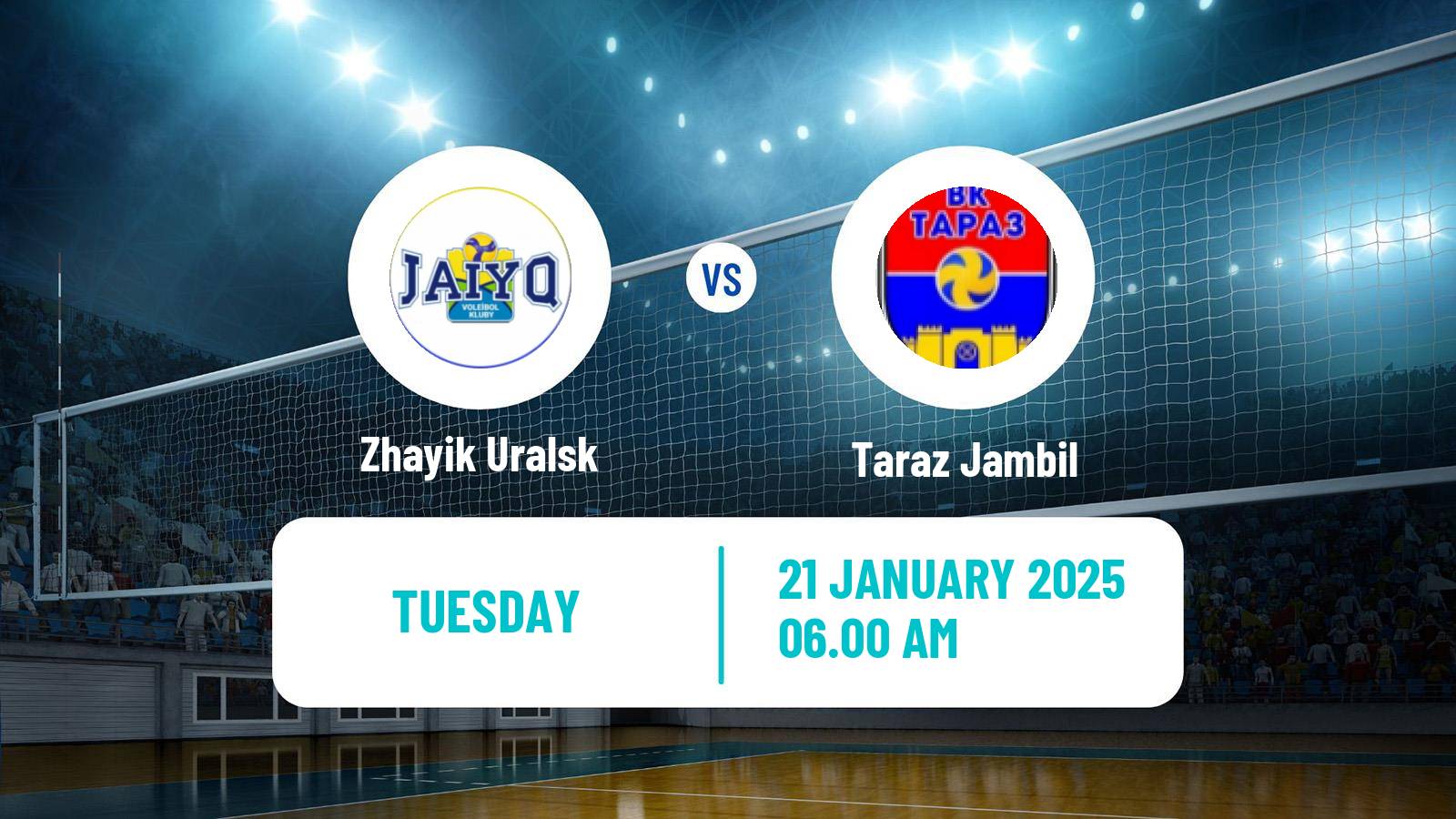 Volleyball Kazakh National League Volleyball Zhayik Uralsk - Taraz Jambil