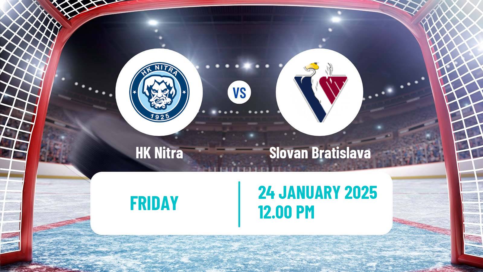 Hockey Slovak Extraliga Nitra - Slovan Bratislava