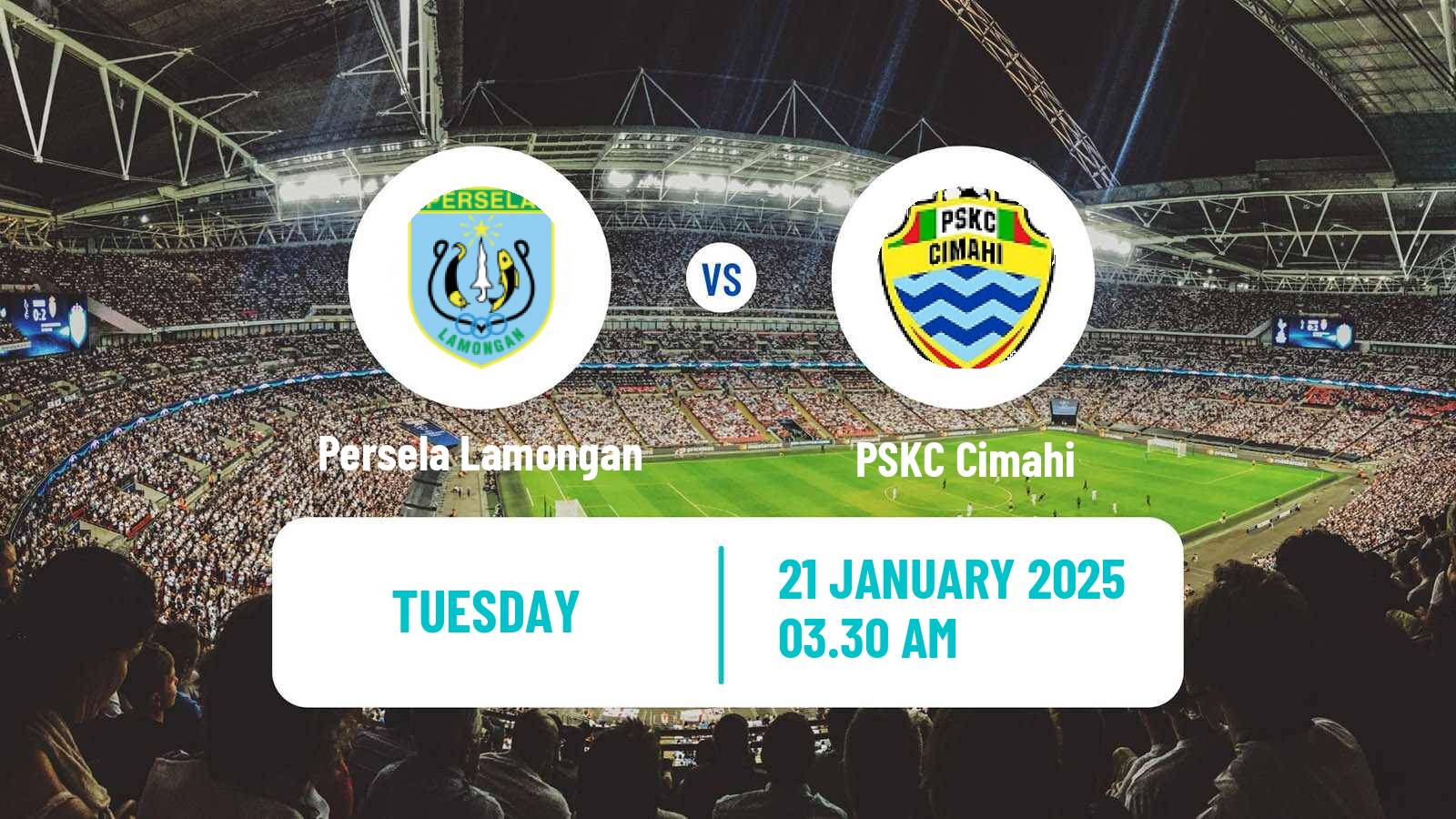 Soccer Indonesian Liga 2 Persela Lamongan - PSKC Cimahi