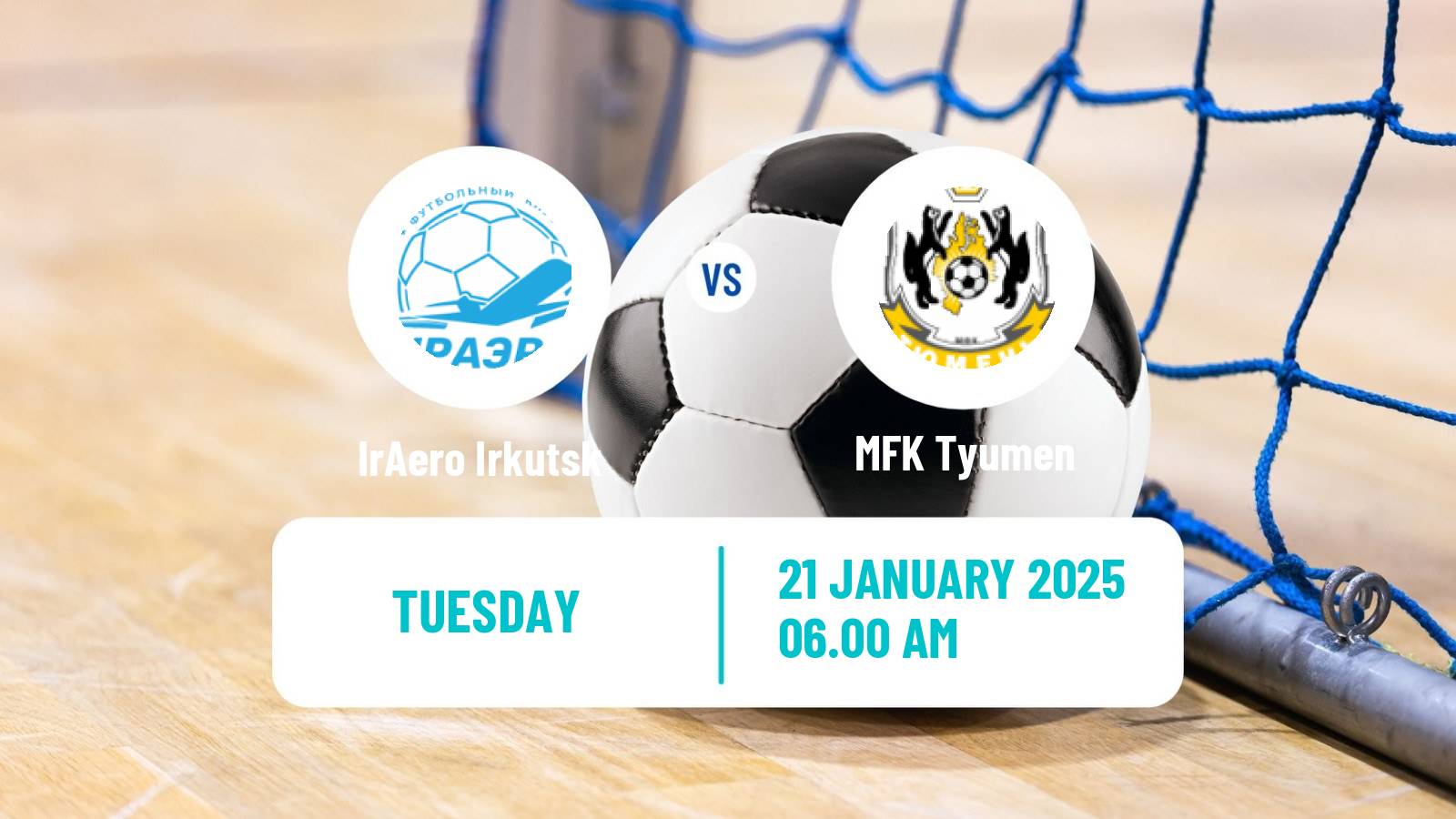 Futsal Russian Super Liga Futsal IrAero Irkutsk - MFK Tyumen