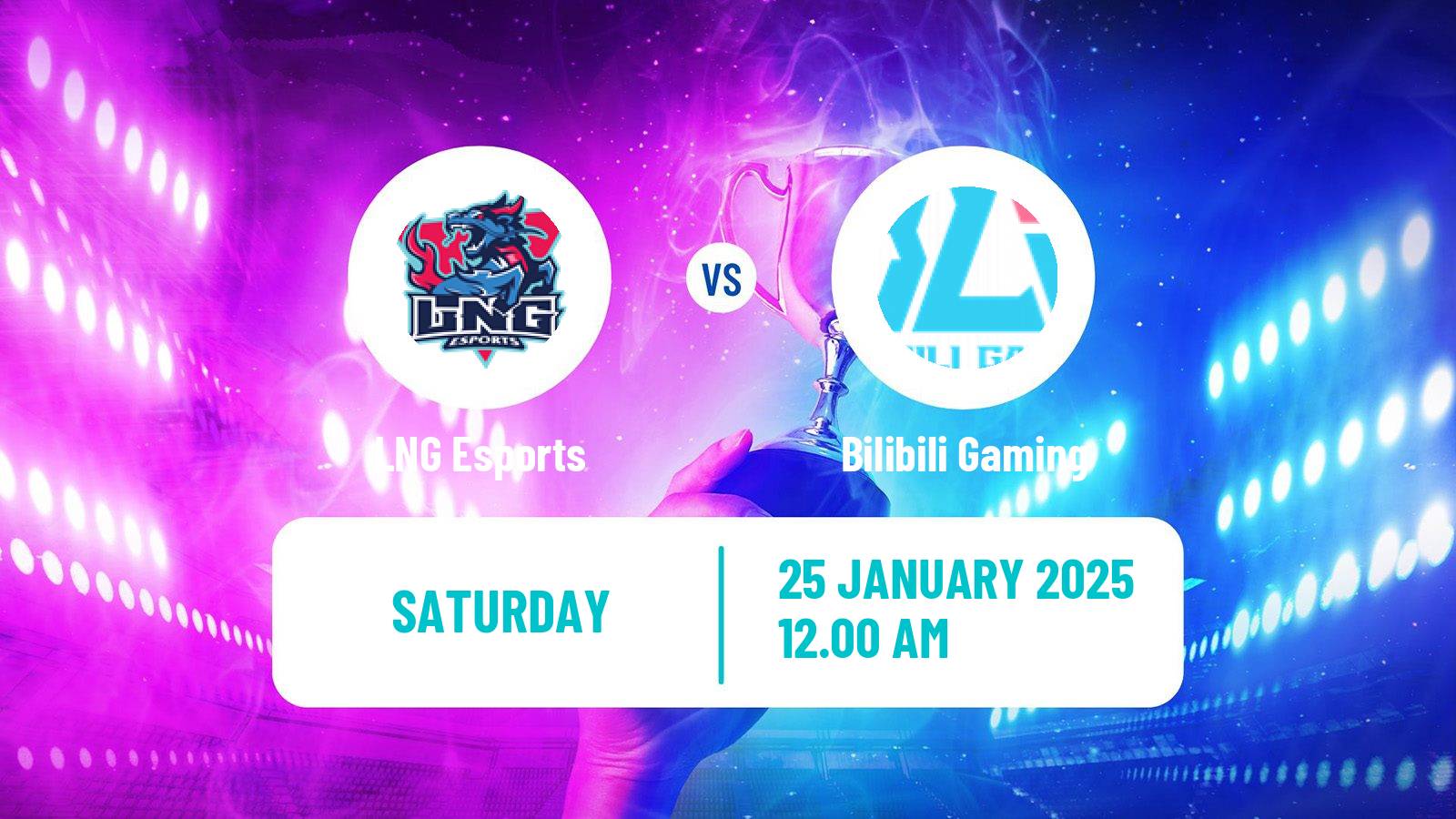 Esports League Of Legends Lpl LNG Esports - Bilibili Gaming