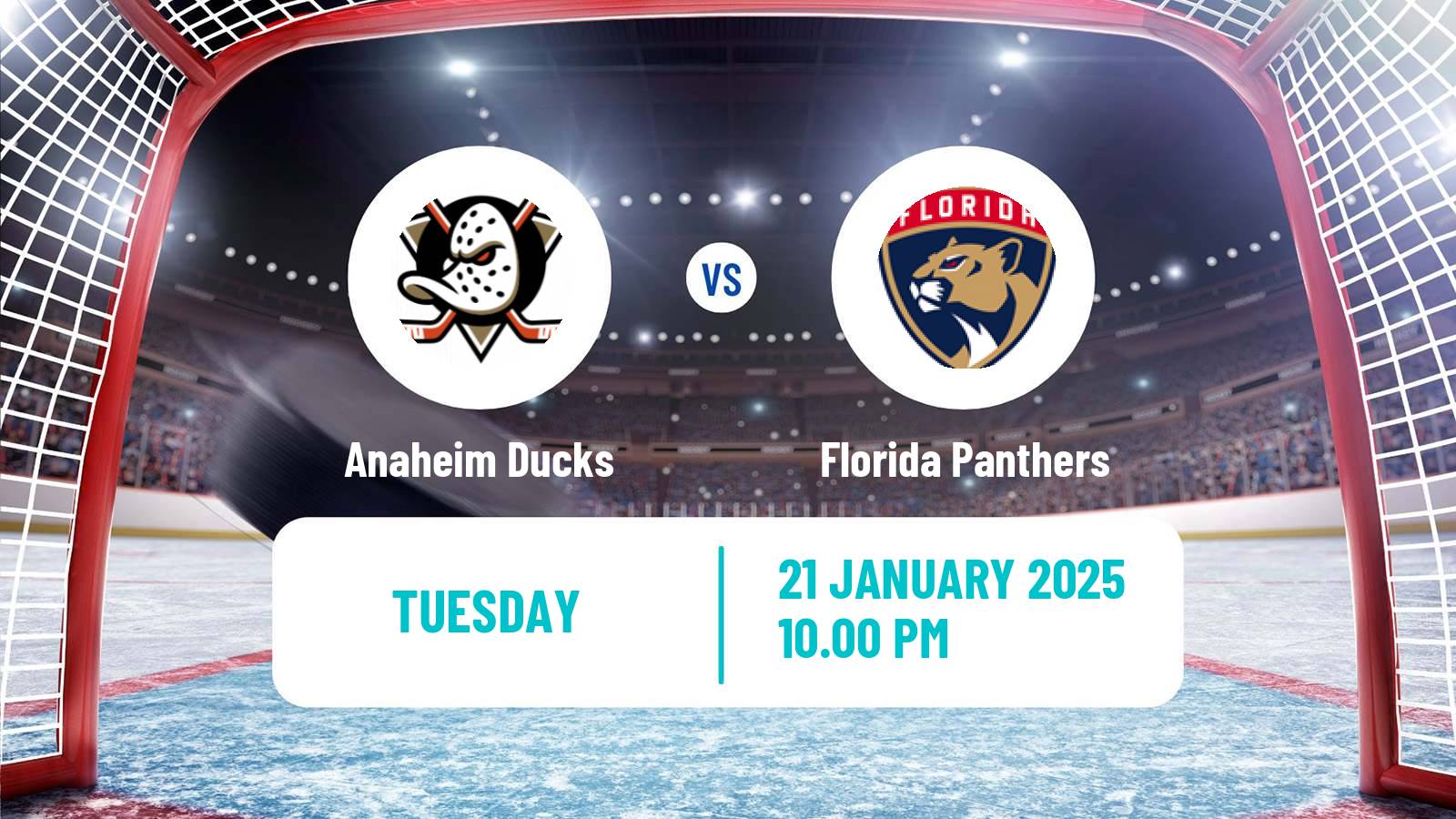 Hockey NHL Anaheim Ducks - Florida Panthers