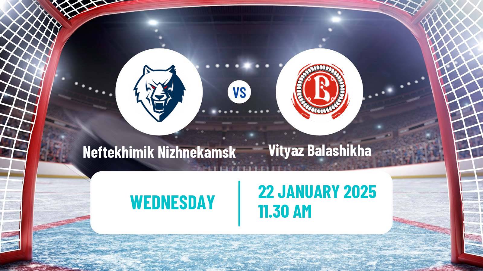 Hockey KHL Neftekhimik Nizhnekamsk - Vityaz Balashikha