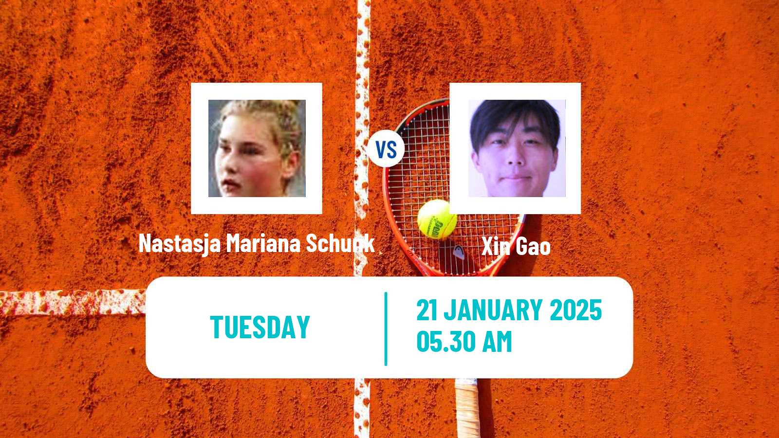 Tennis ITF W75 Porto Women 2025 Nastasja Mariana Schunk - Xin Gao